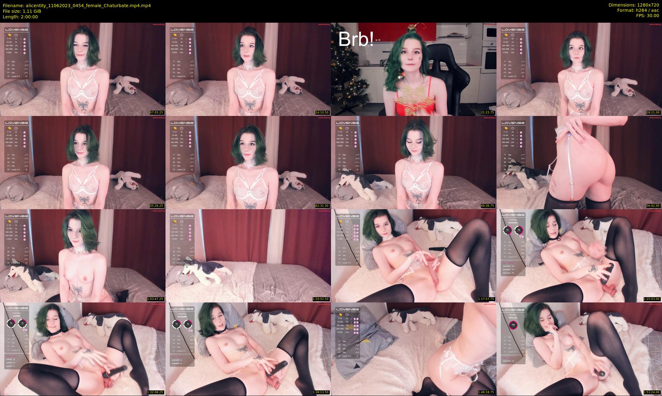 alicentity — 120 minute Chaturbate female cam show recording, 720p, Jun 11, 2023