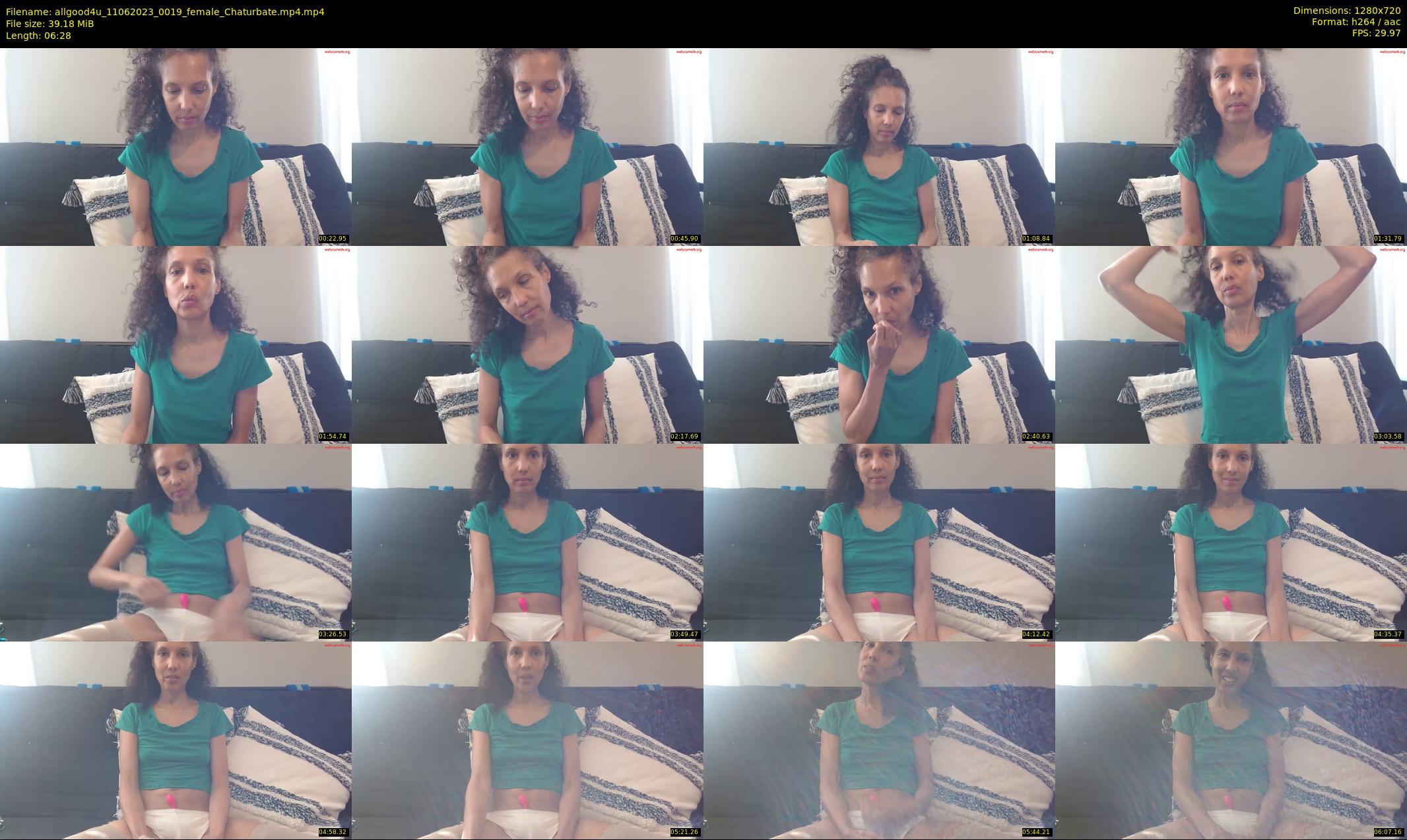 allgood4u — 7 minute Chaturbate couple cam show recording, 720p, Jun 11, 2023