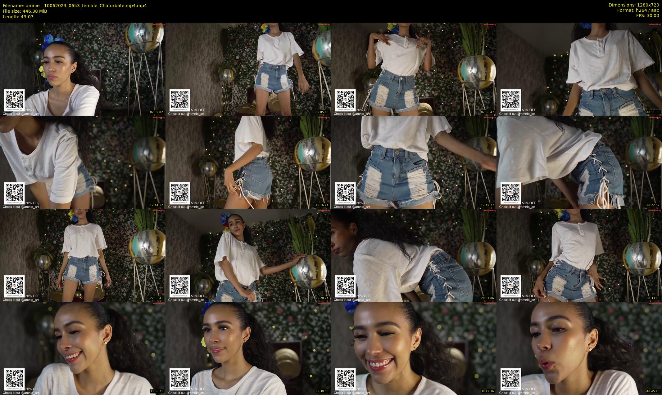 amnie_ — 44 minute Chaturbate female cam show recording, 720p, Jun 10, 2023
