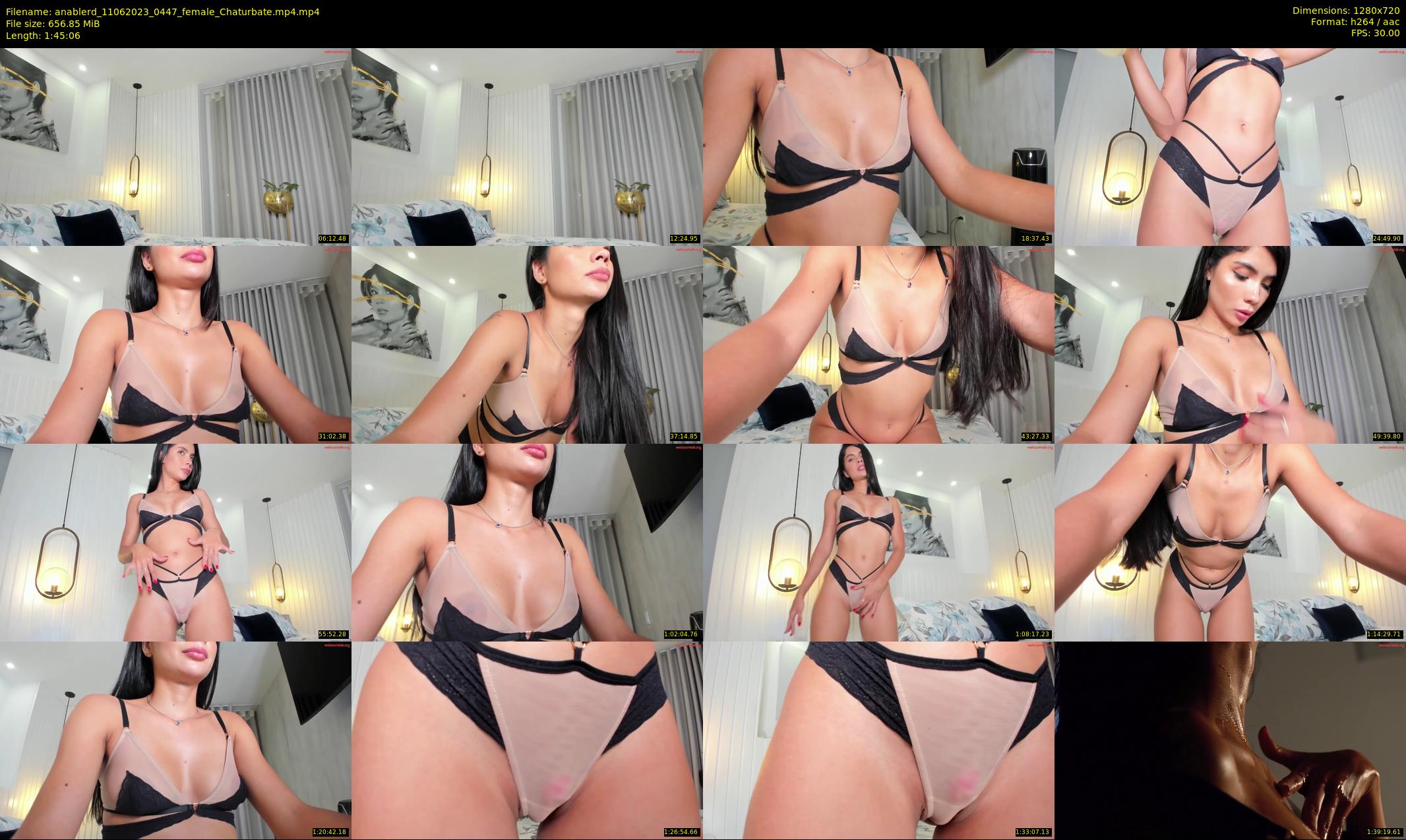 anablerd — 106 minute Chaturbate female cam show recording, 720p, Jun 11, 2023