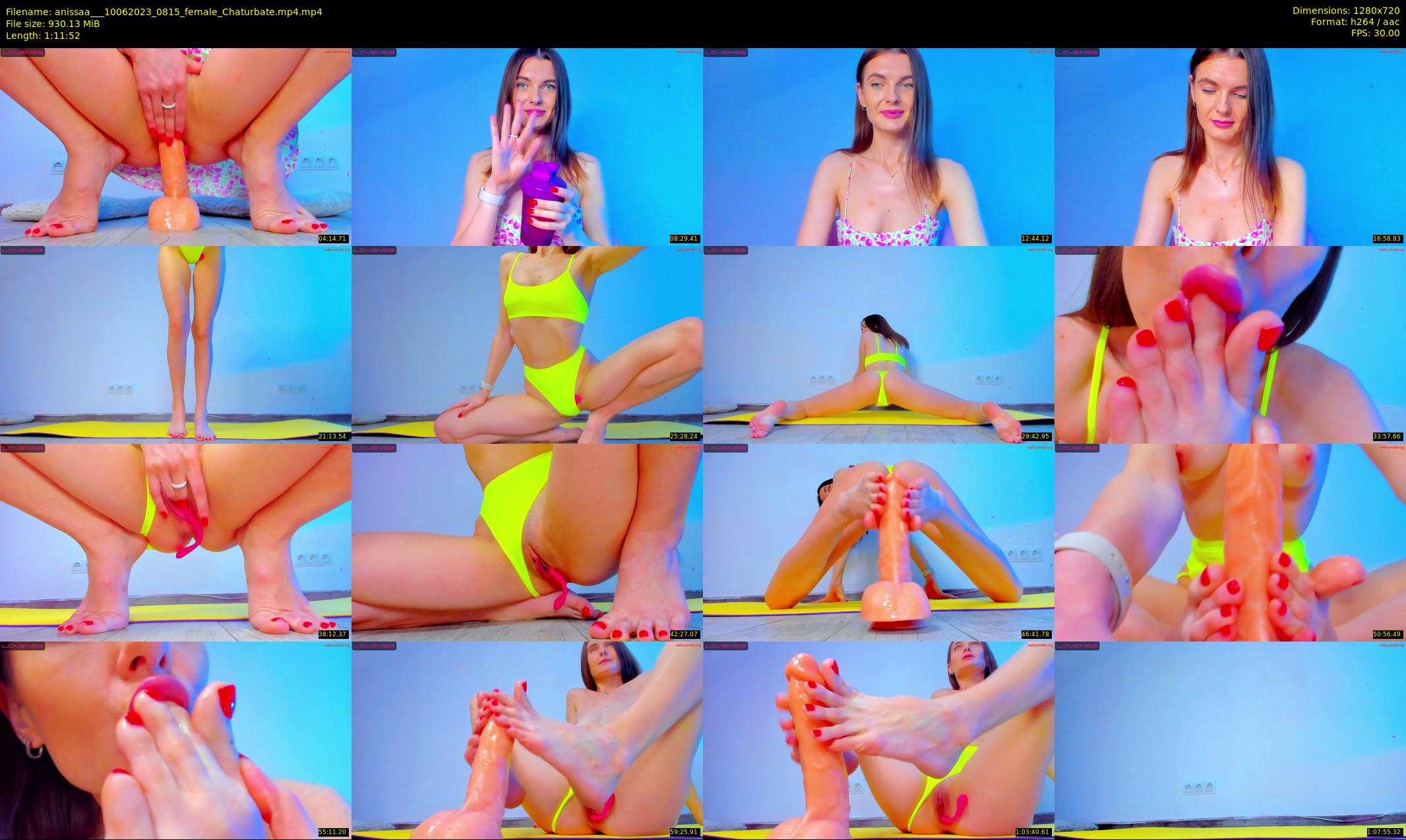 anissaa__ — 72 minute Chaturbate female cam show recording, 720p, Jun 10, 2023
