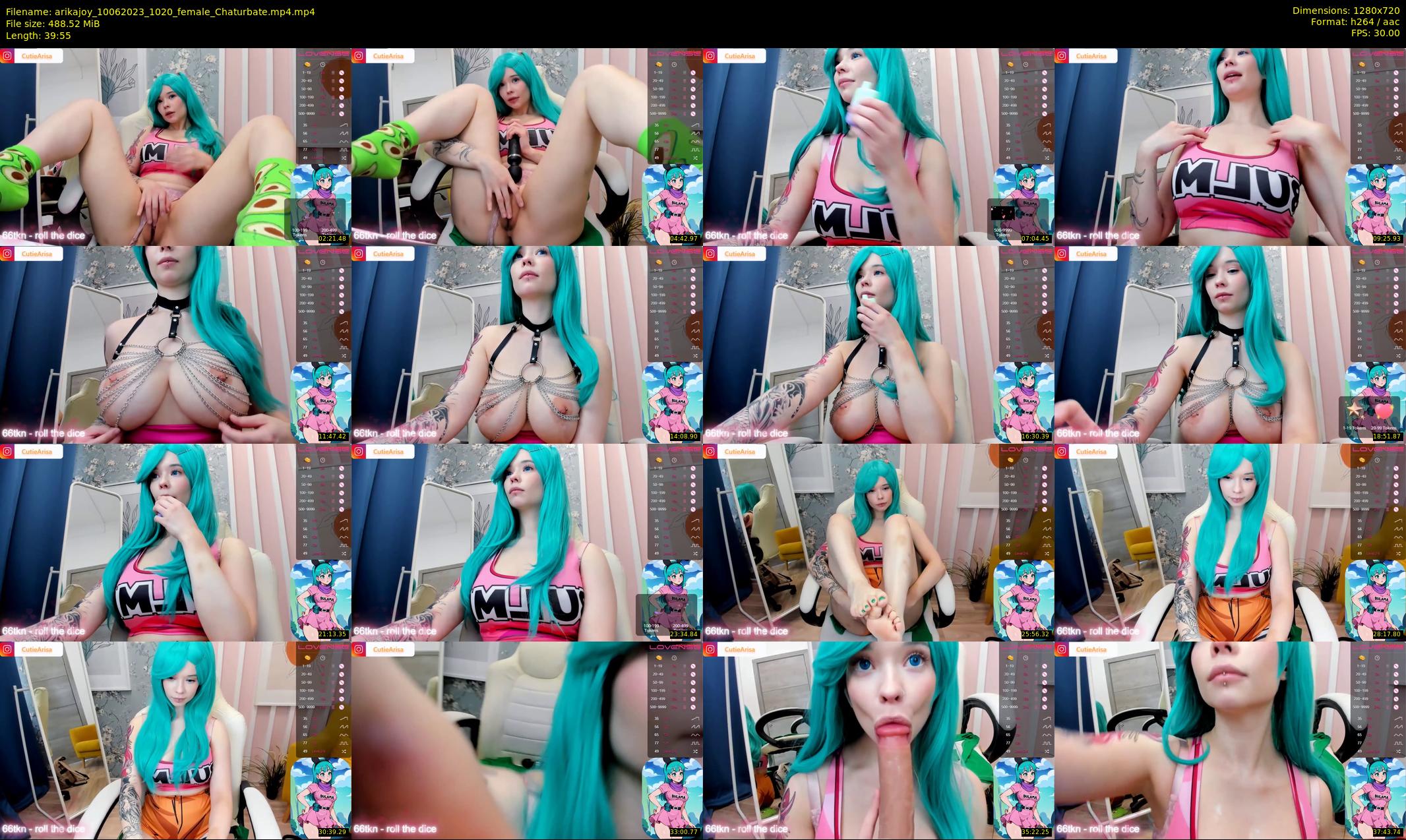 arikajoy — 40 minute Chaturbate female cam show recording, 720p, Jun 10, 2023
