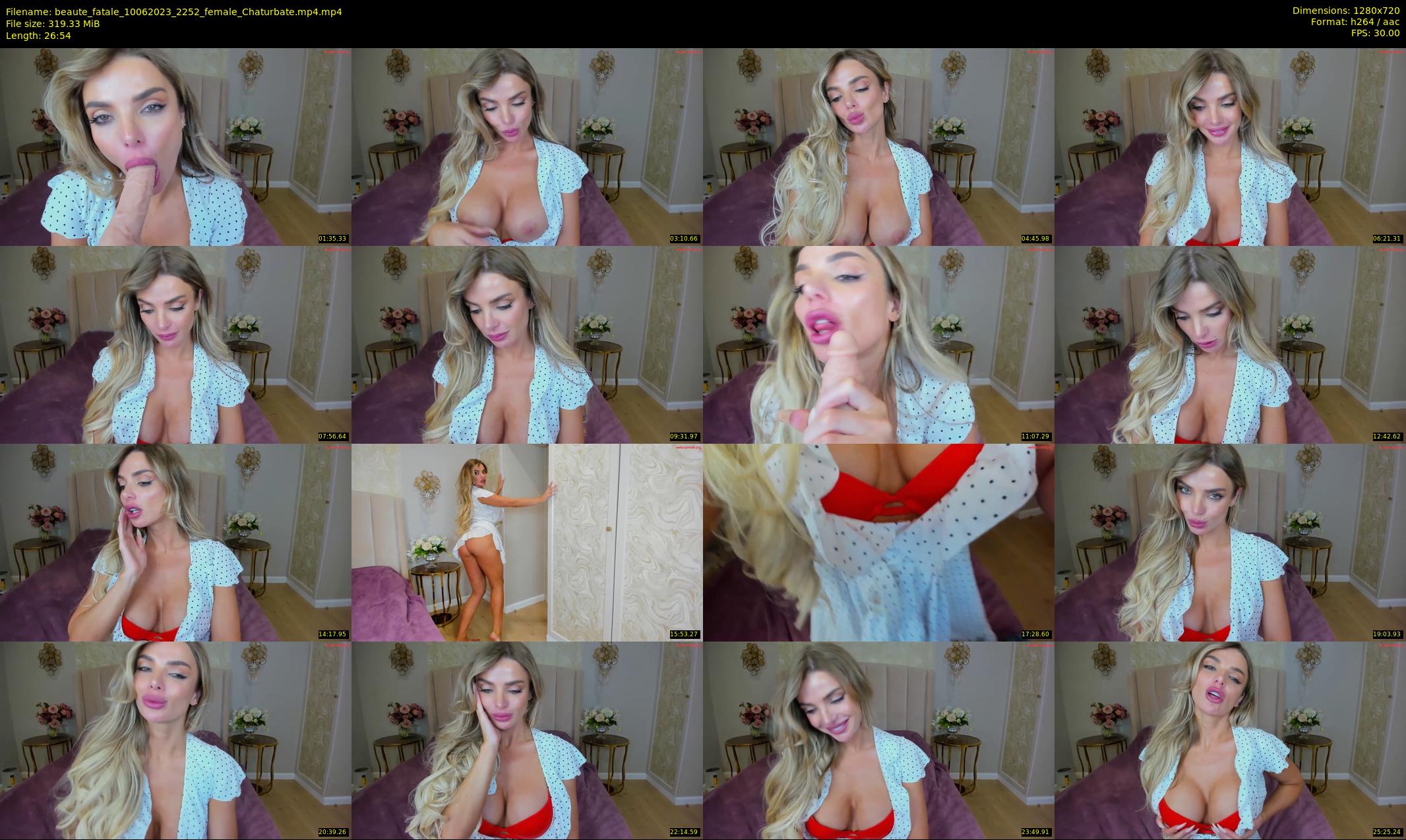 beaute_fatale — 27 minute Chaturbate female cam show recording, 720p, Jun 10, 2023