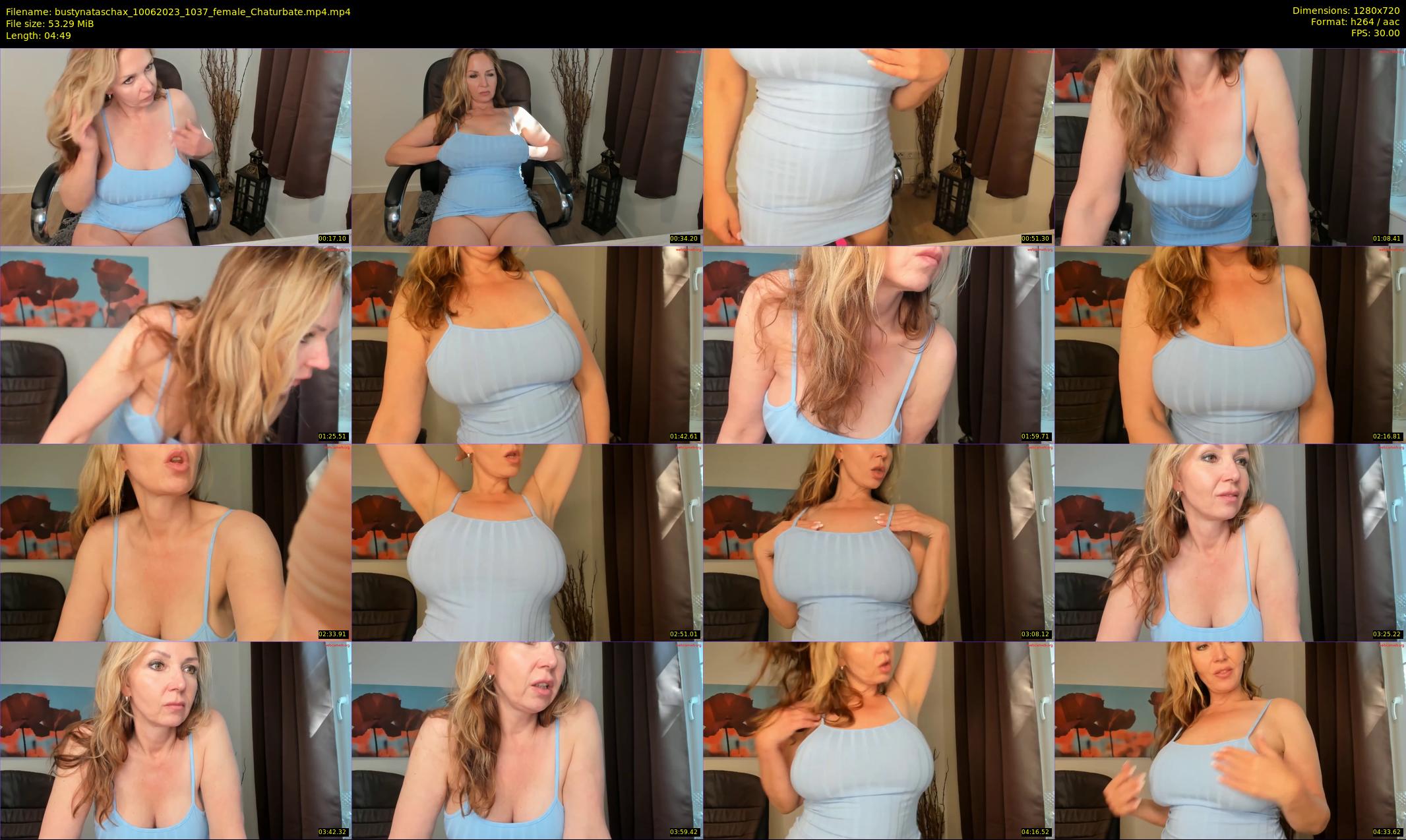 bustynataschax — 5 minute Chaturbate female cam show recording, 720p, Jun 10, 2023