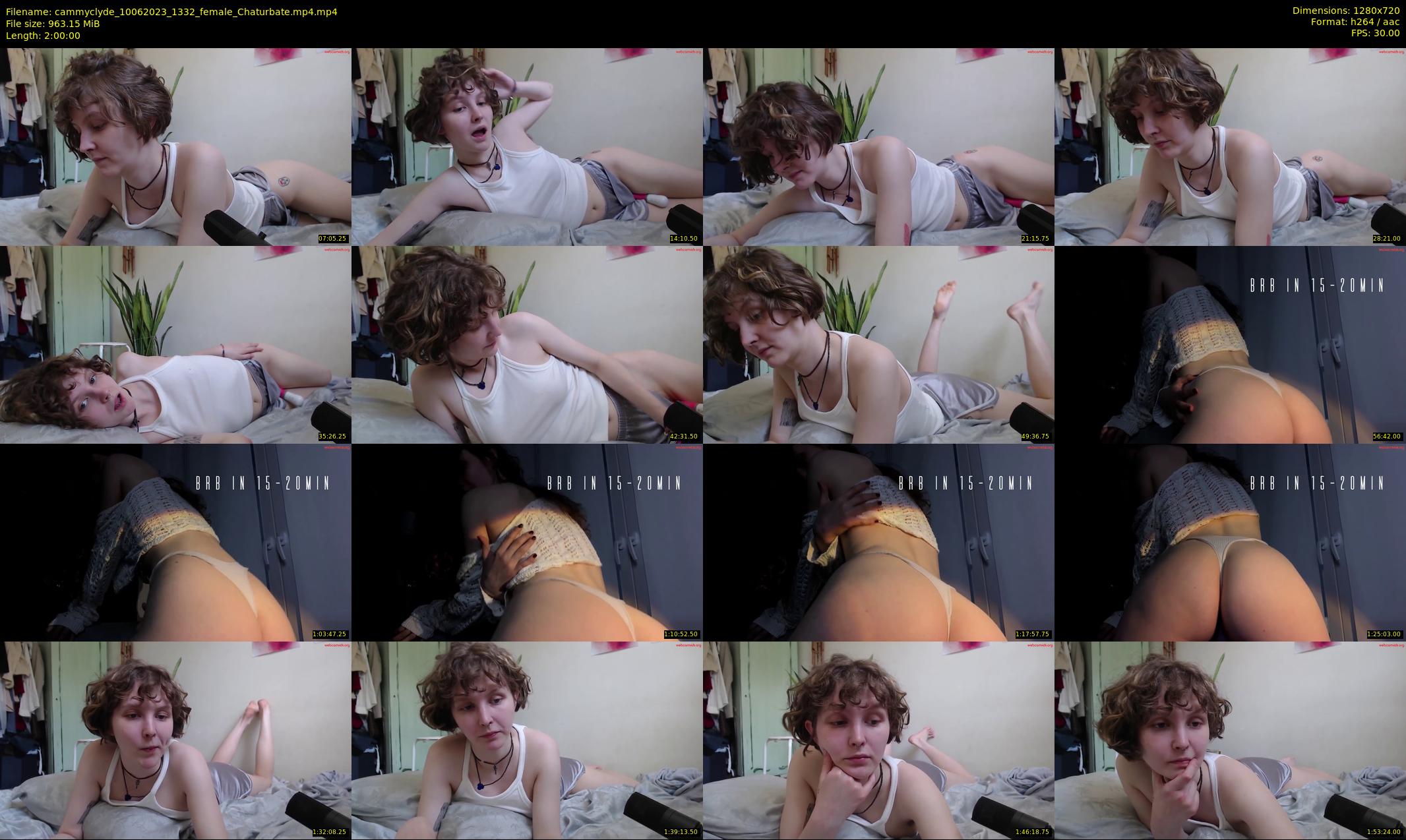 cammyclyde — 120 minute Chaturbate female cam show recording, 720p, Jun 10, 2023