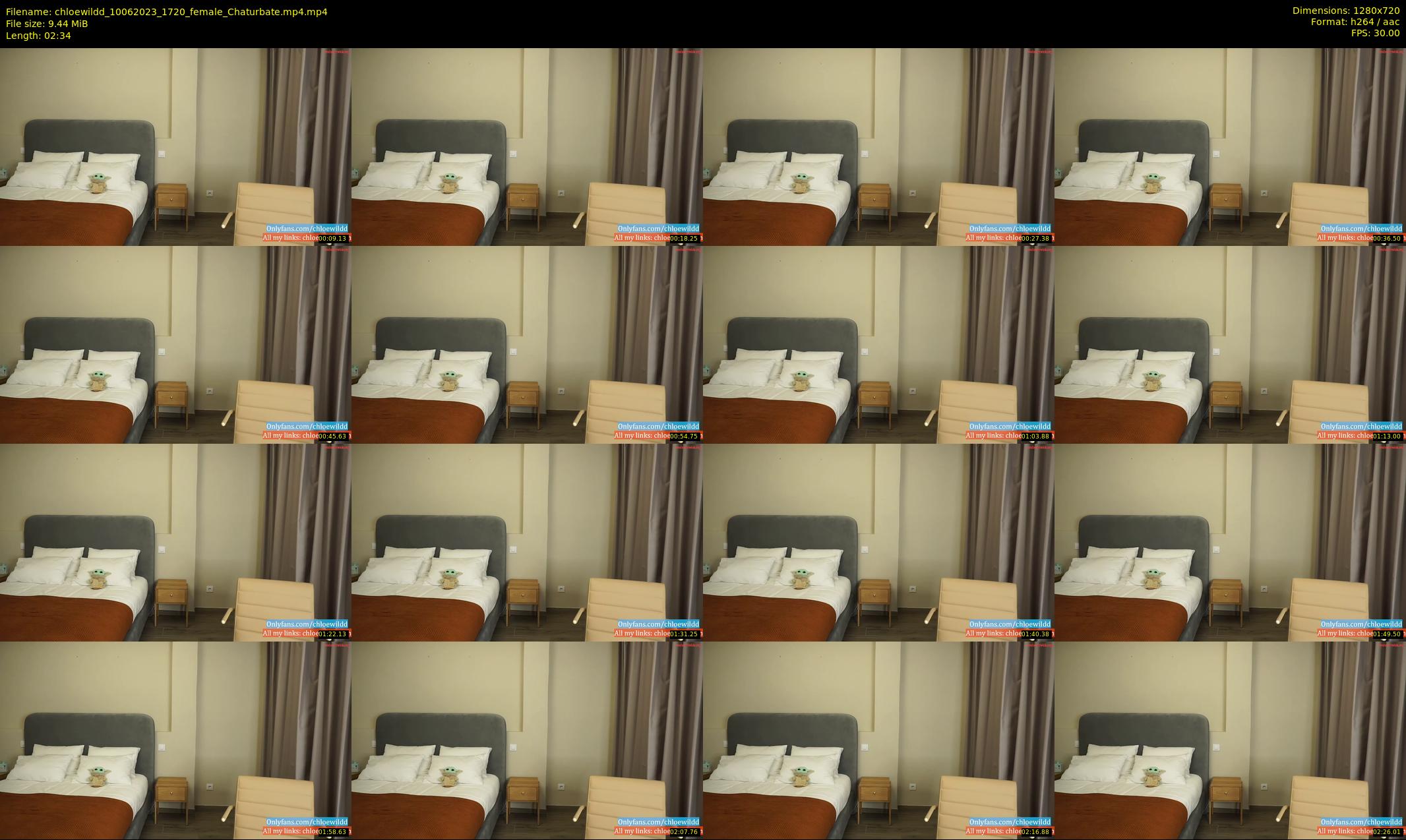 chloewildd — 3 minute Chaturbate female cam show recording, 720p, Jun 10, 2023
