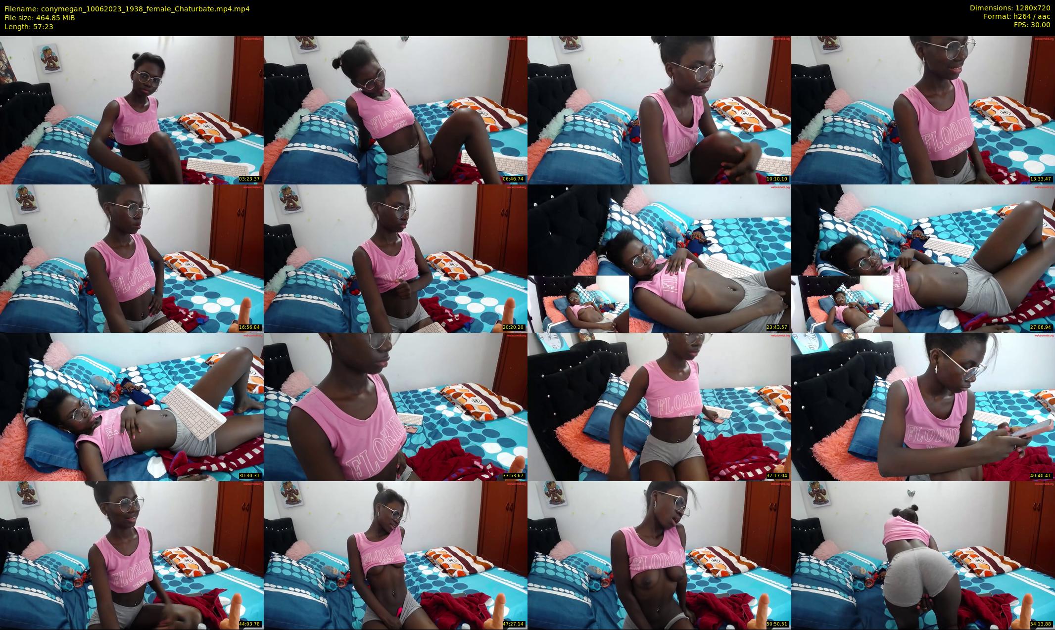 conymegan — 58 minute Chaturbate female cam show recording, 720p, Jun 10, 2023