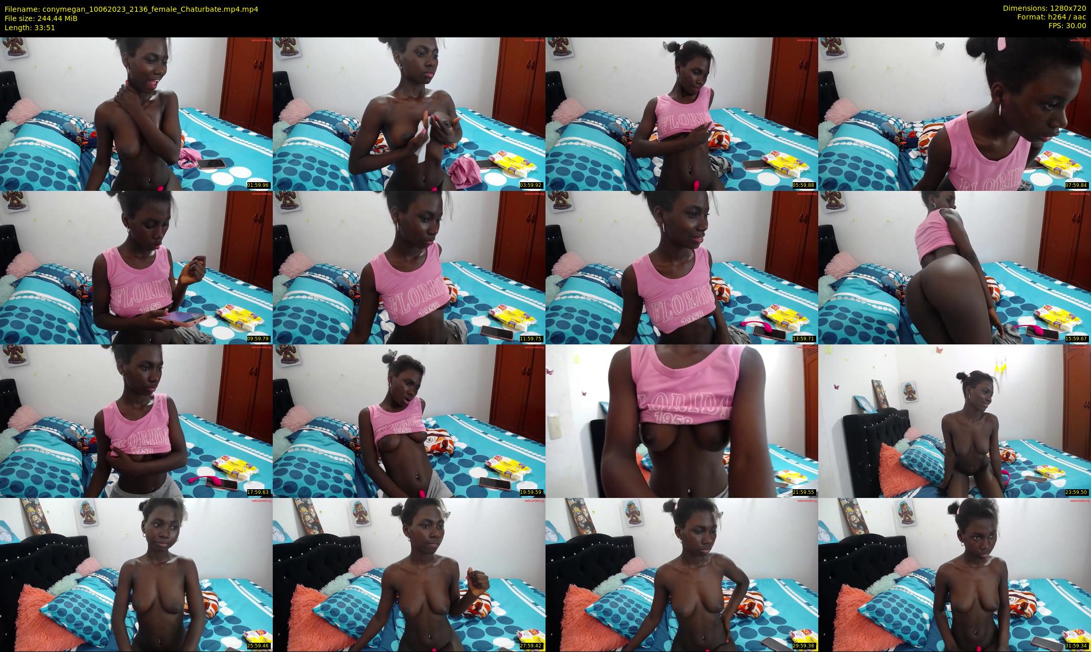 conymegan — 34 minute Chaturbate female cam show recording, 720p, Jun 10, 2023