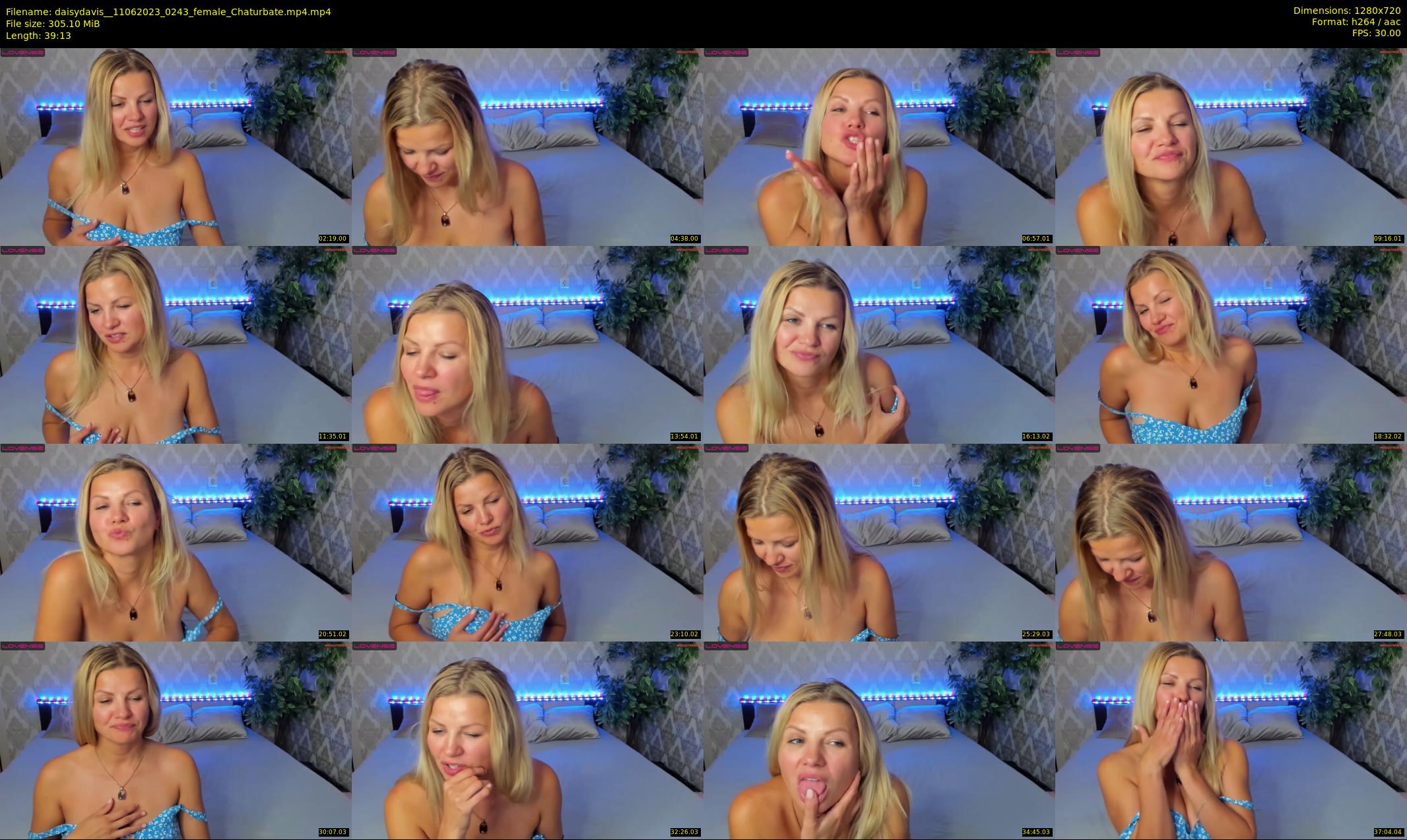 daisydavis_ — 40 minute Chaturbate female cam show recording, 720p, Jun 11, 2023