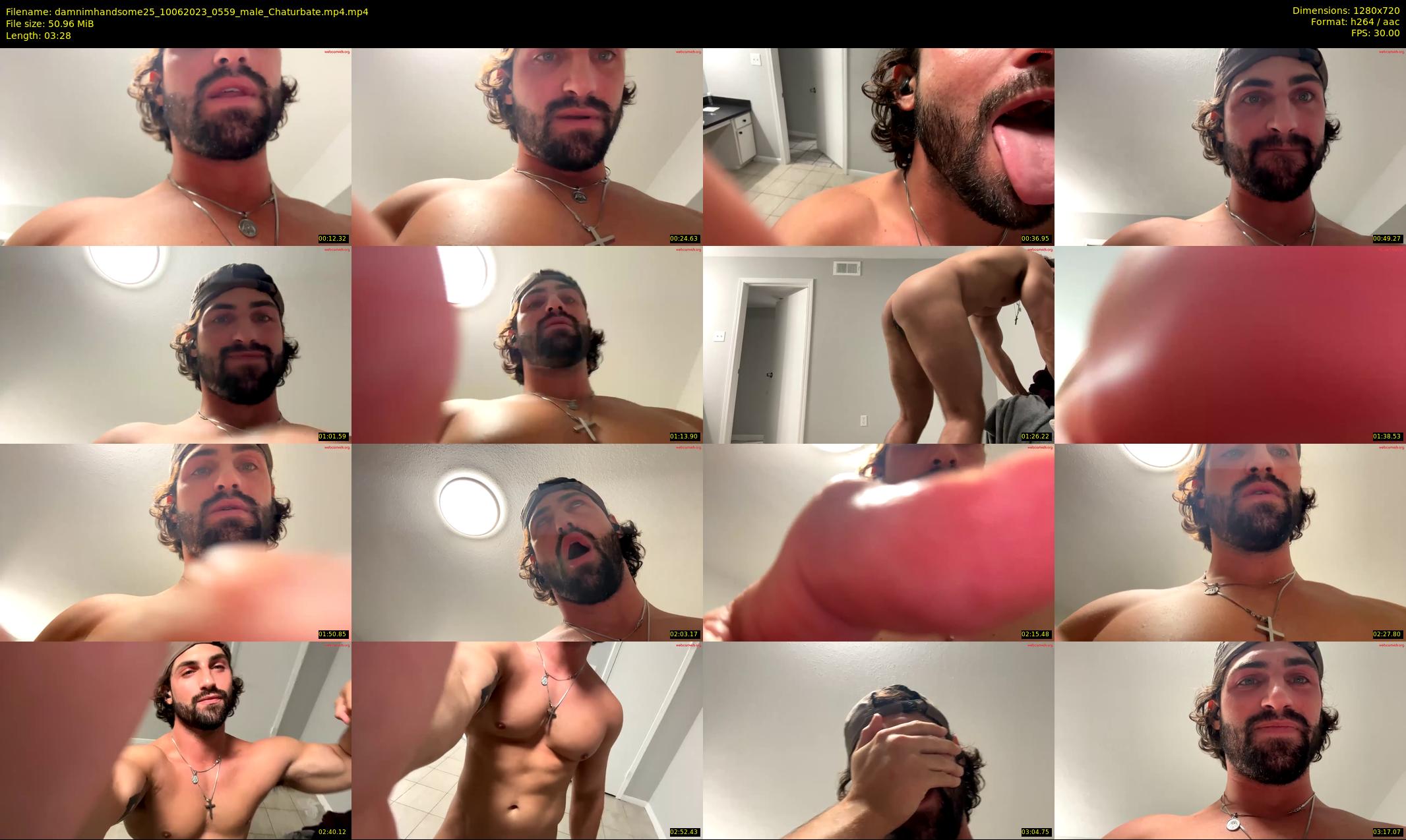 damnimhandsome25 — 4 minute Chaturbate male cam show recording, 720p, Jun 10, 2023