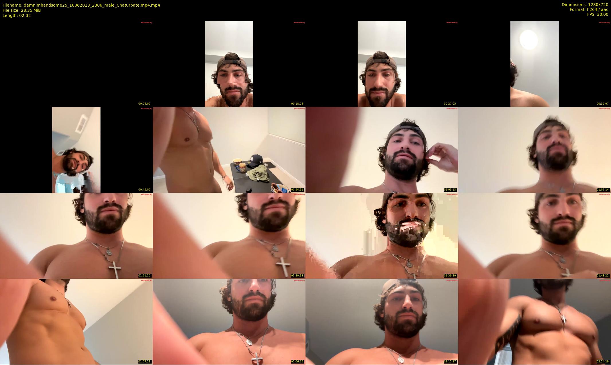 damnimhandsome25 — 3 minute Chaturbate male cam show recording, 720p, Jun 10, 2023