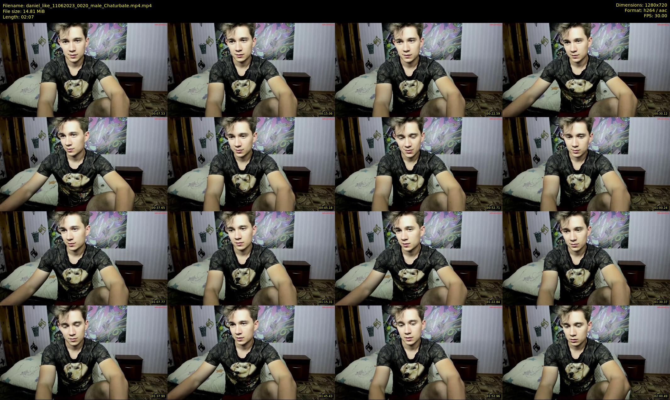 daniel_like — 3 minute Chaturbate male cam show recording, 720p, Jun 11, 2023