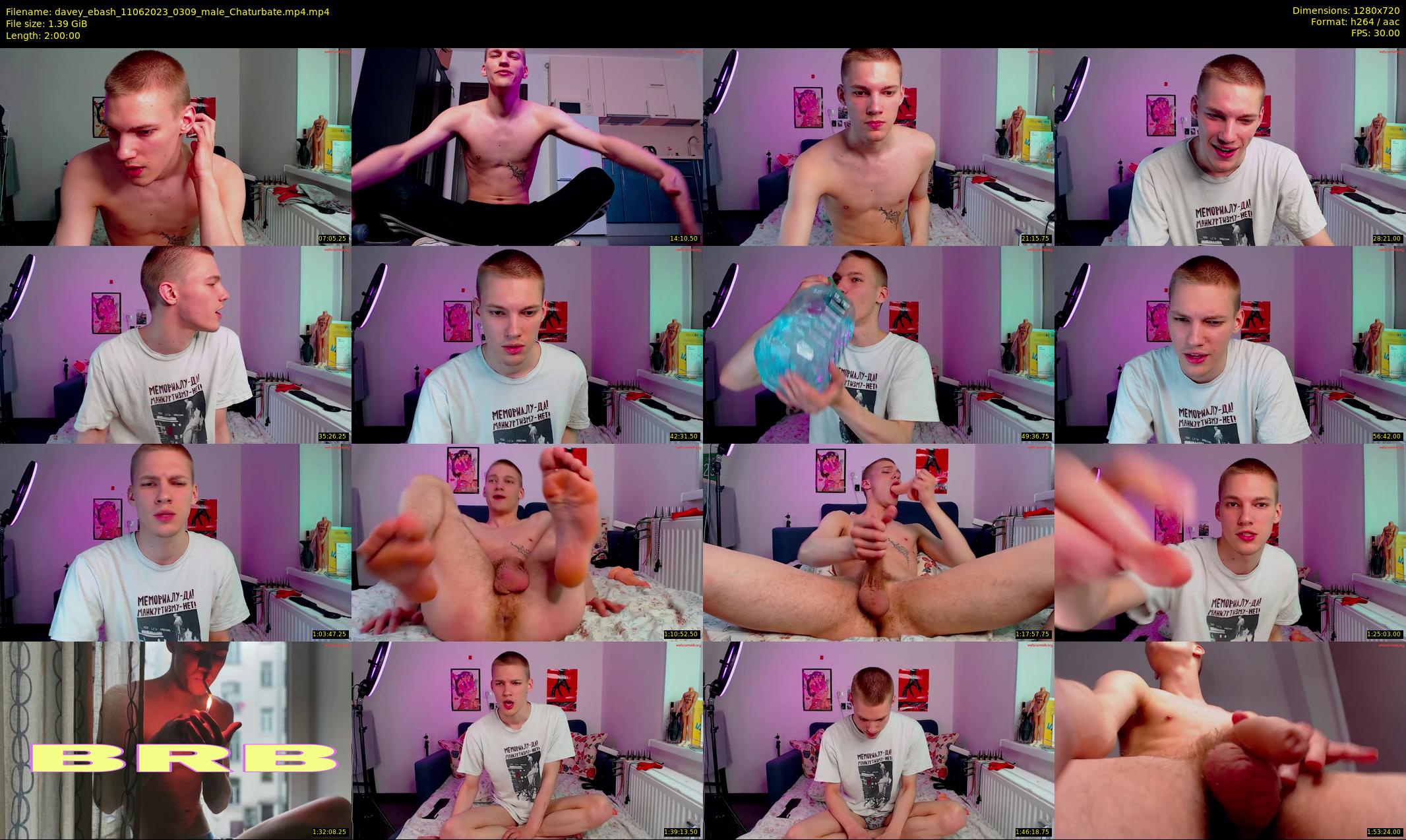 davey_ebash — 120 minute Chaturbate male cam show recording, 720p, Jun 11, 2023