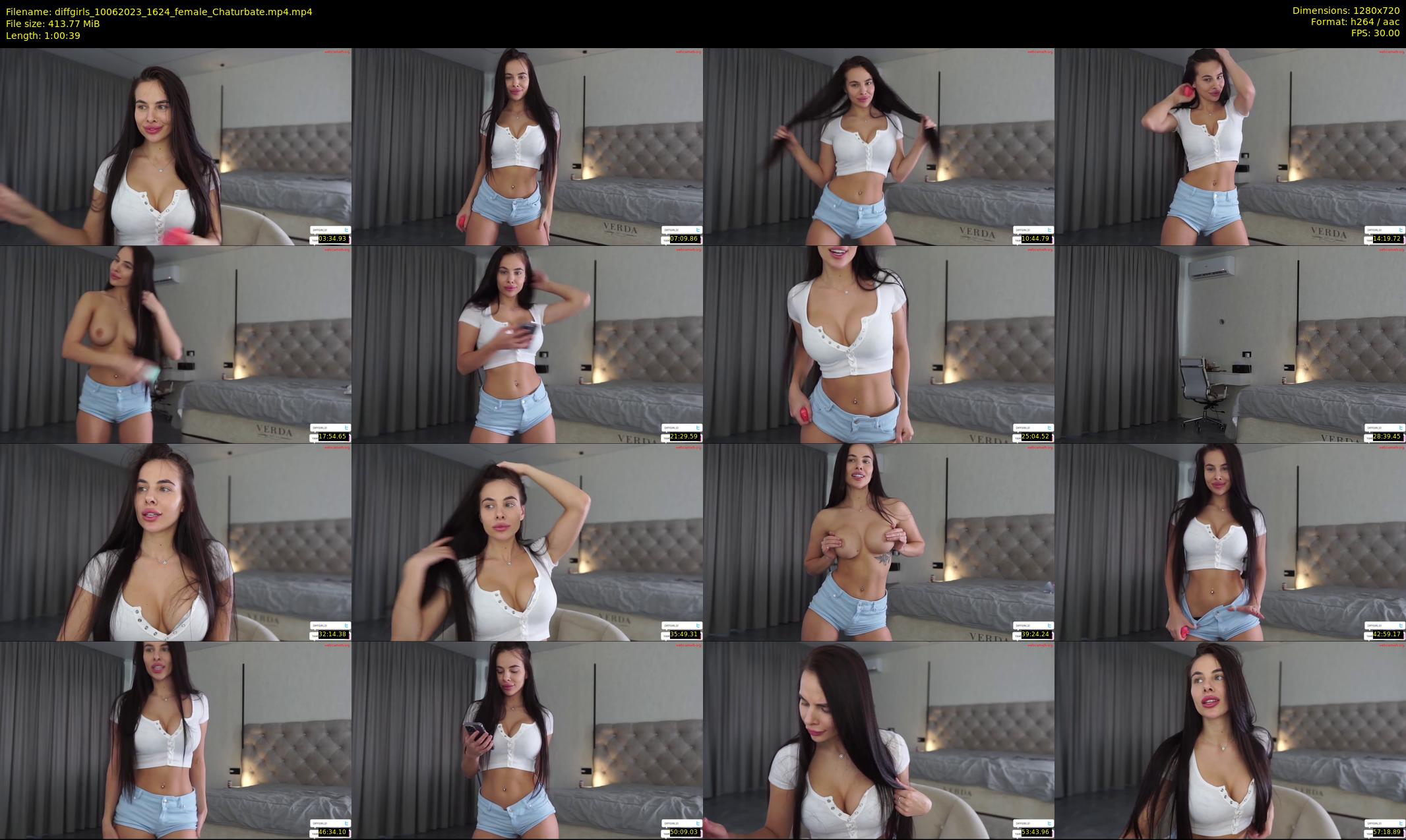 diffgirls — 61 minute Chaturbate female cam show recording, 720p, Jun 10, 2023