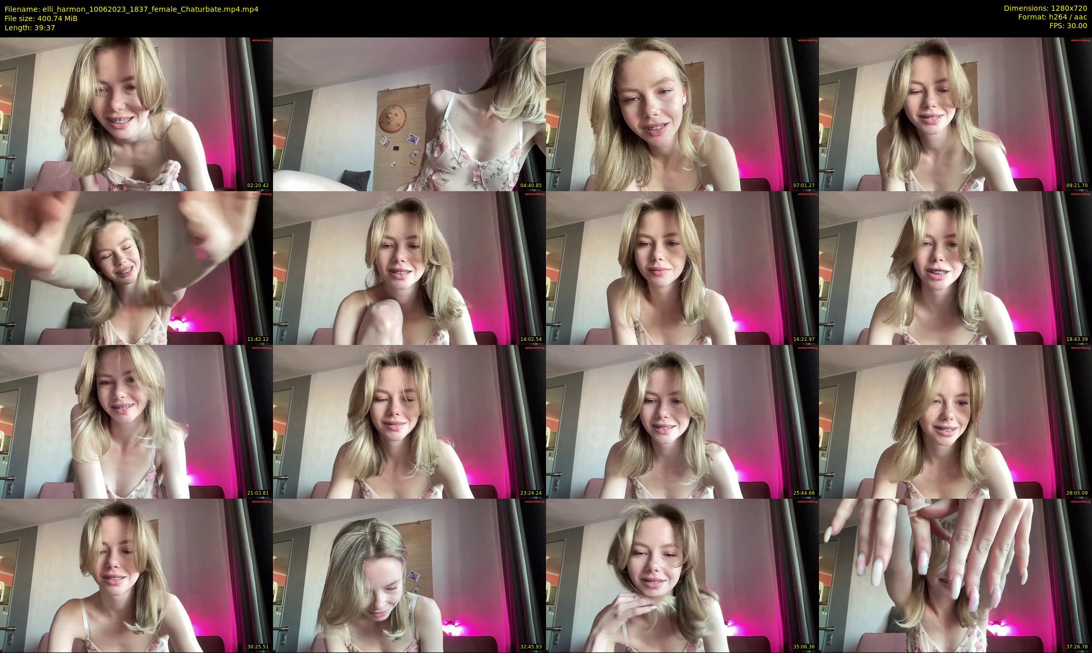 elli_harmon — 40 minute Chaturbate female cam show recording, 720p, Jun 10, 2023
