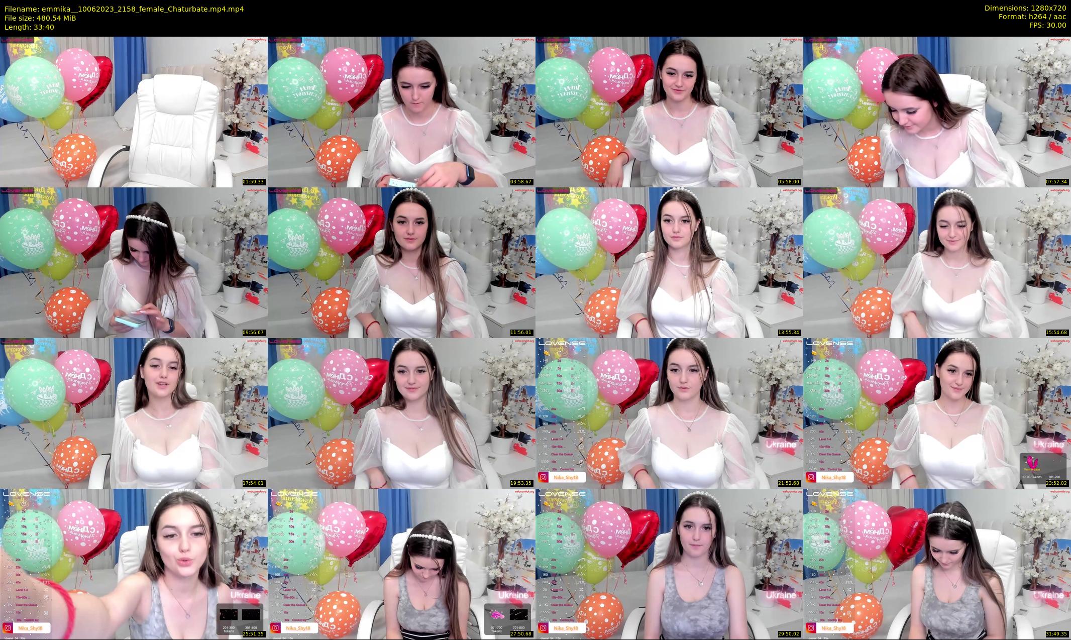 emmika_ — 34 minute Chaturbate female cam show recording, 720p, Jun 10, 2023