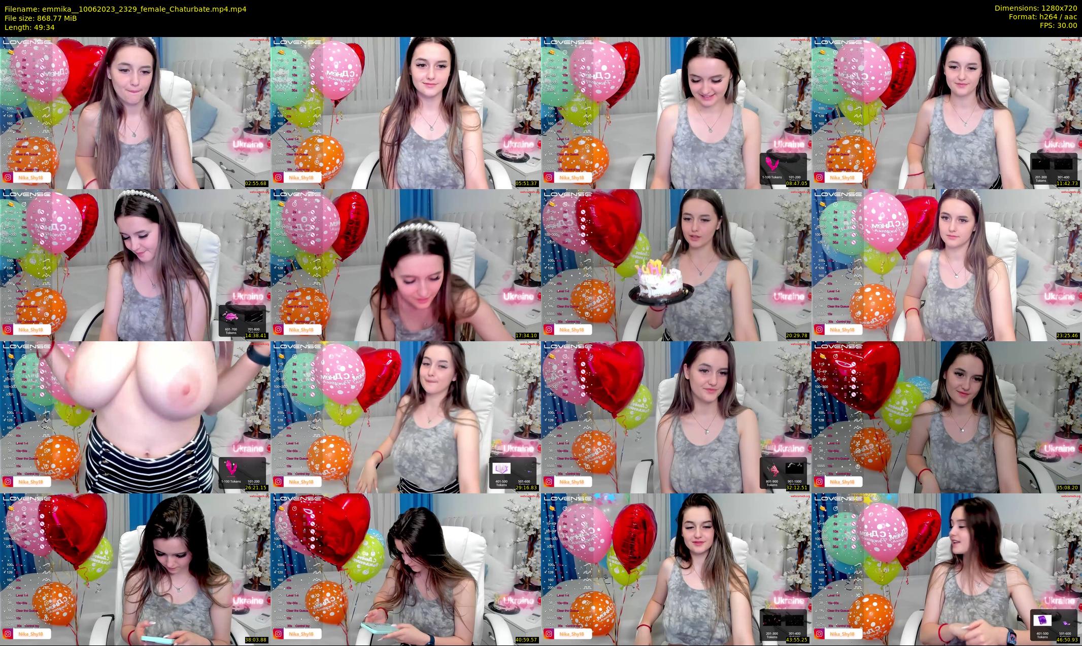 emmika_ — 50 minute Chaturbate female cam show recording, 720p, Jun 10, 2023