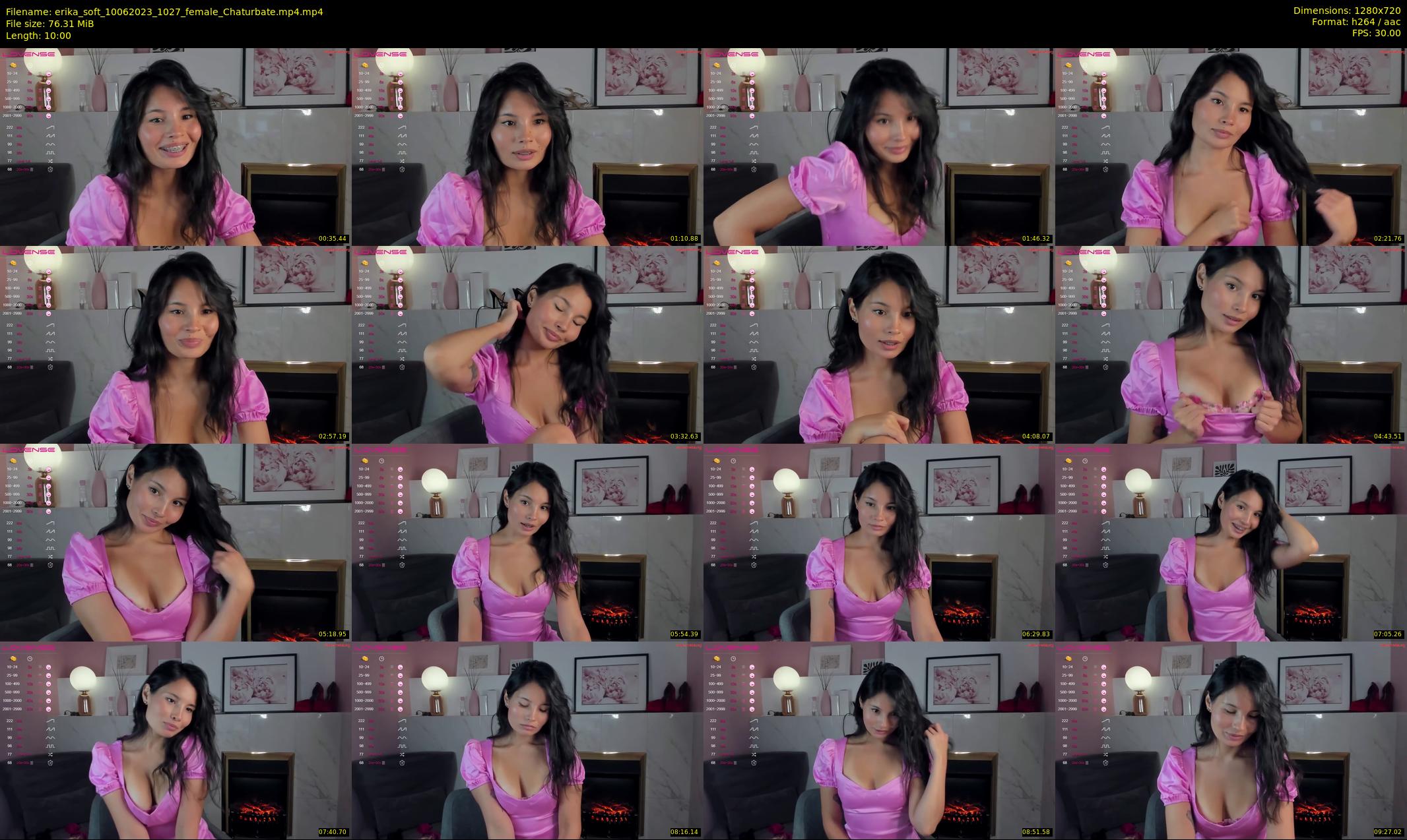 erika_soft — 10 minute Chaturbate female cam show recording, 720p, Jun 10, 2023