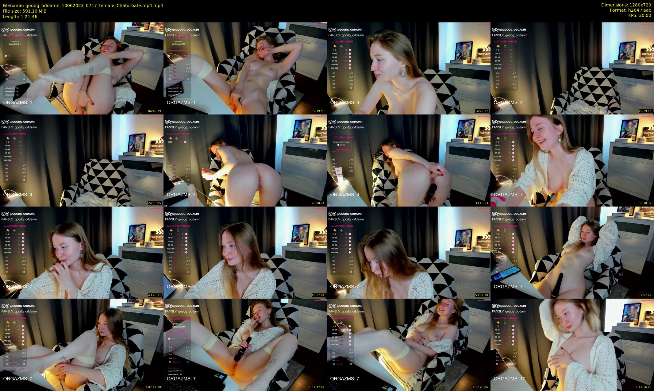 goodg_oddamn — 82 minute Chaturbate female cam show recording, 720p, Jun 10, 2023