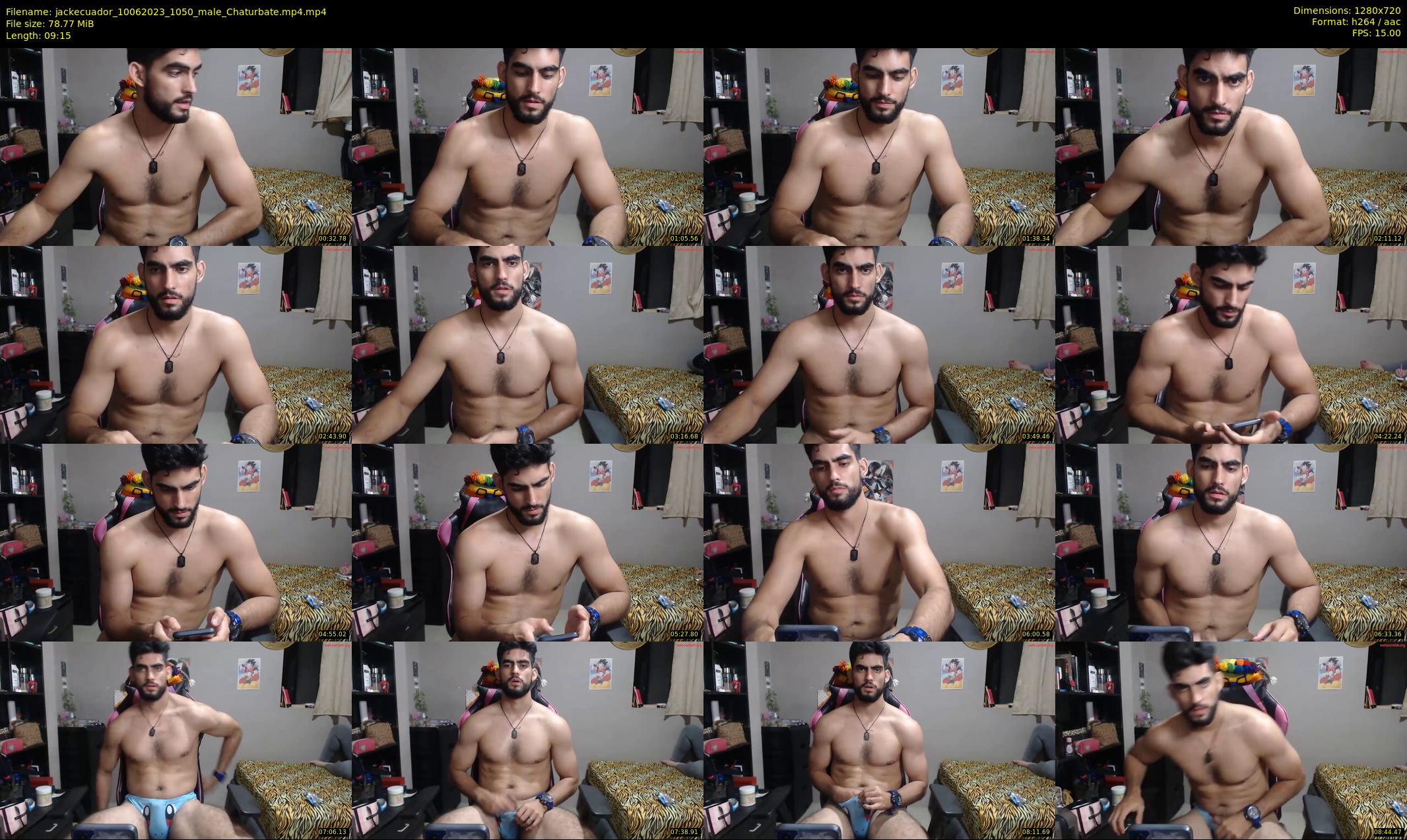 jackecuador — 10 minute Chaturbate male cam show recording, 720p, Jun 10, 2023