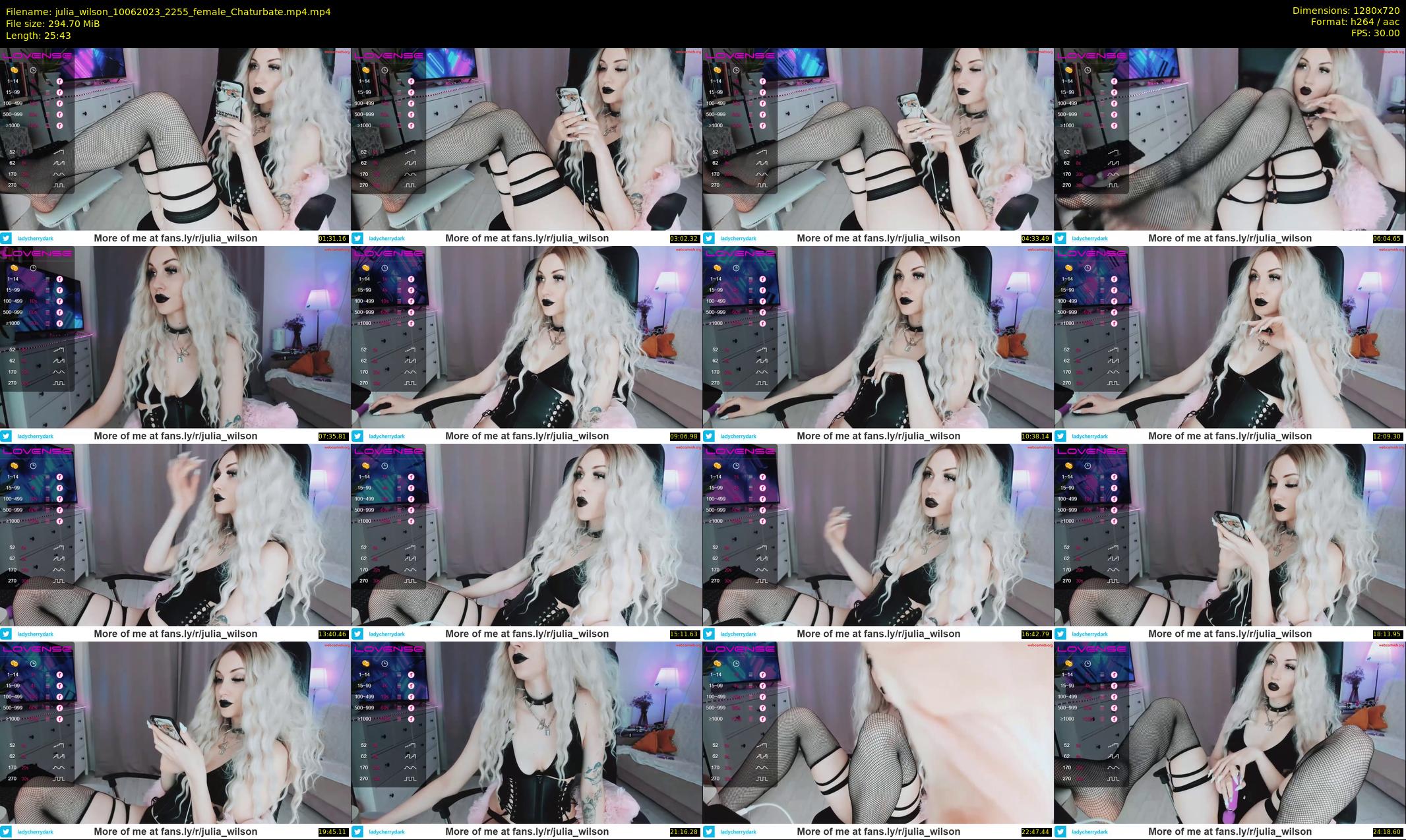 julia_wilson — 26 minute Chaturbate female cam show recording, 720p, Jun 10, 2023