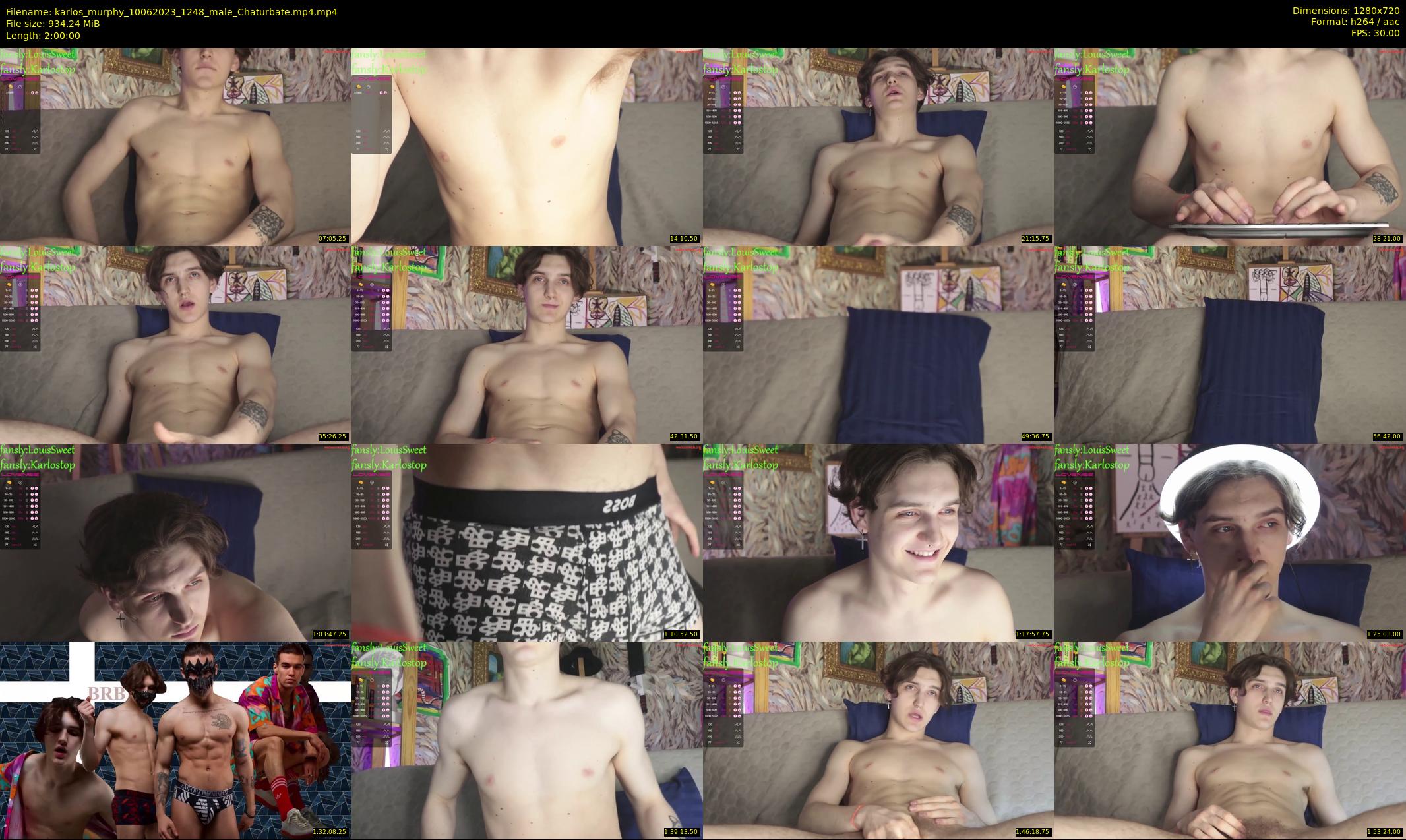 karlos_murphy — 120 minute Chaturbate male cam show recording, 720p, Jun 10, 2023
