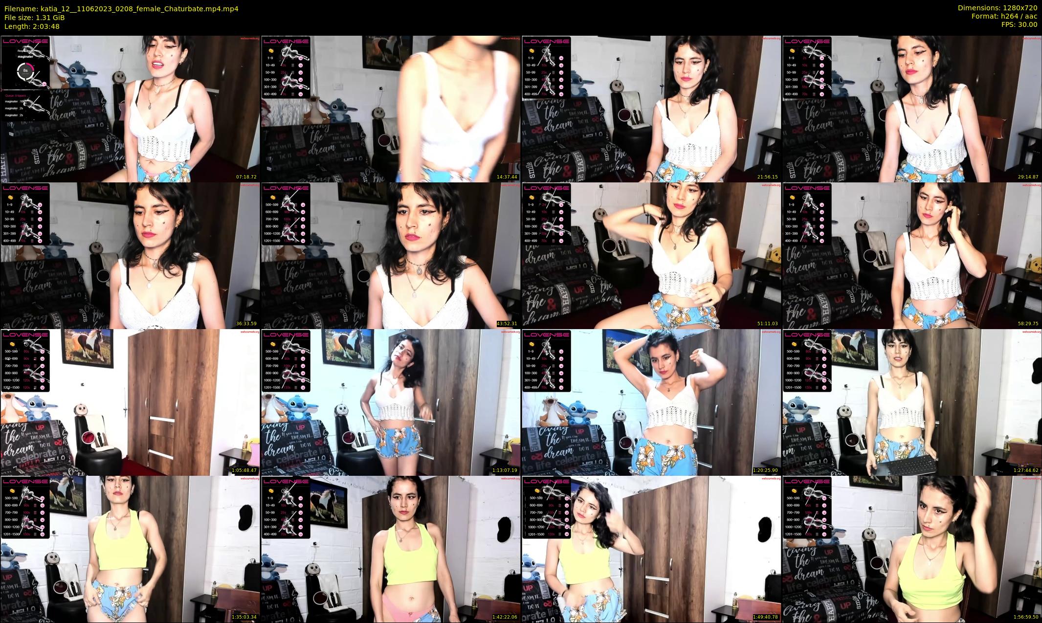 katia_12_ — 124 minute Chaturbate female cam show recording, 720p, Jun 11, 2023