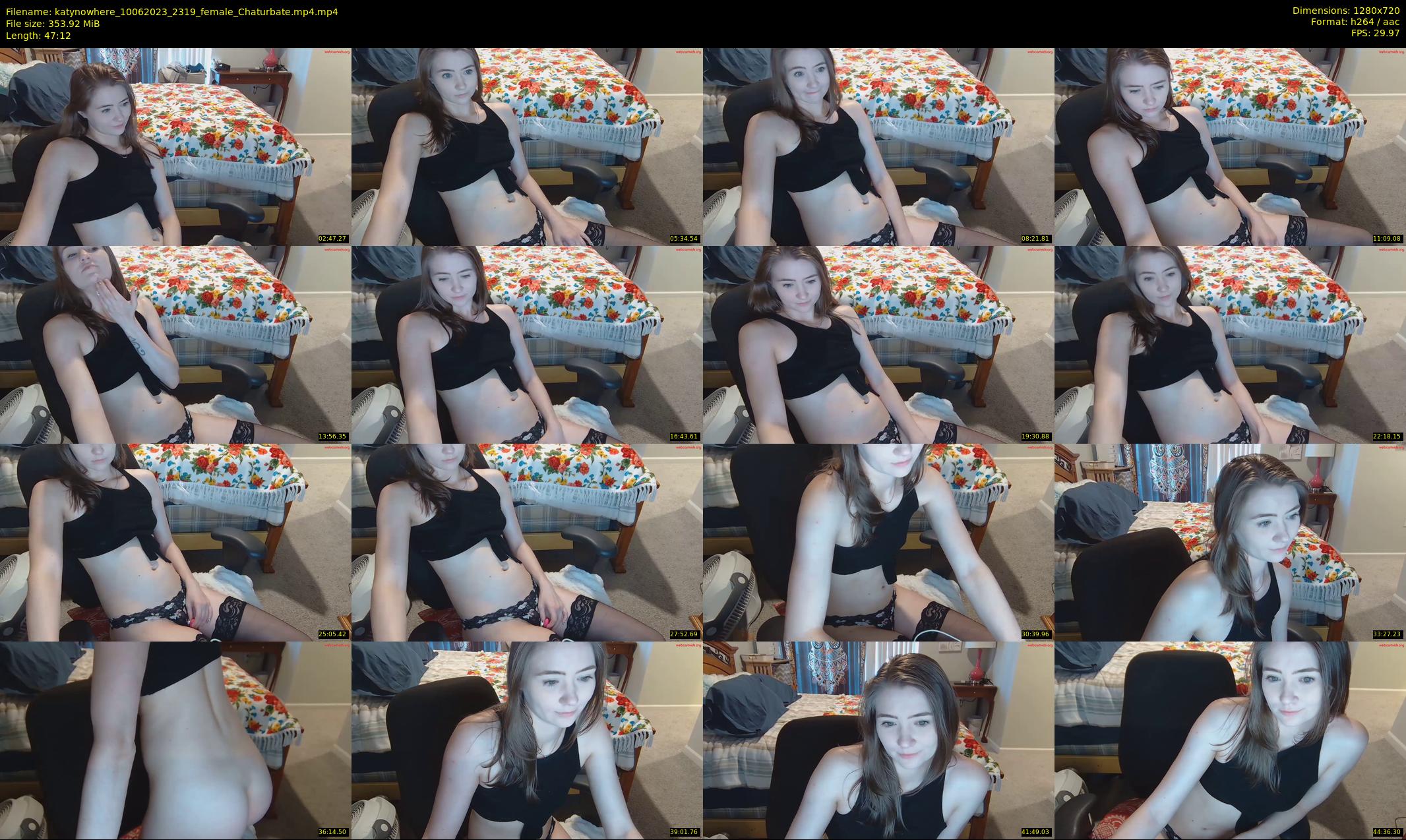 katynowhere — 48 minute Chaturbate female cam show recording, 720p, Jun 10, 2023