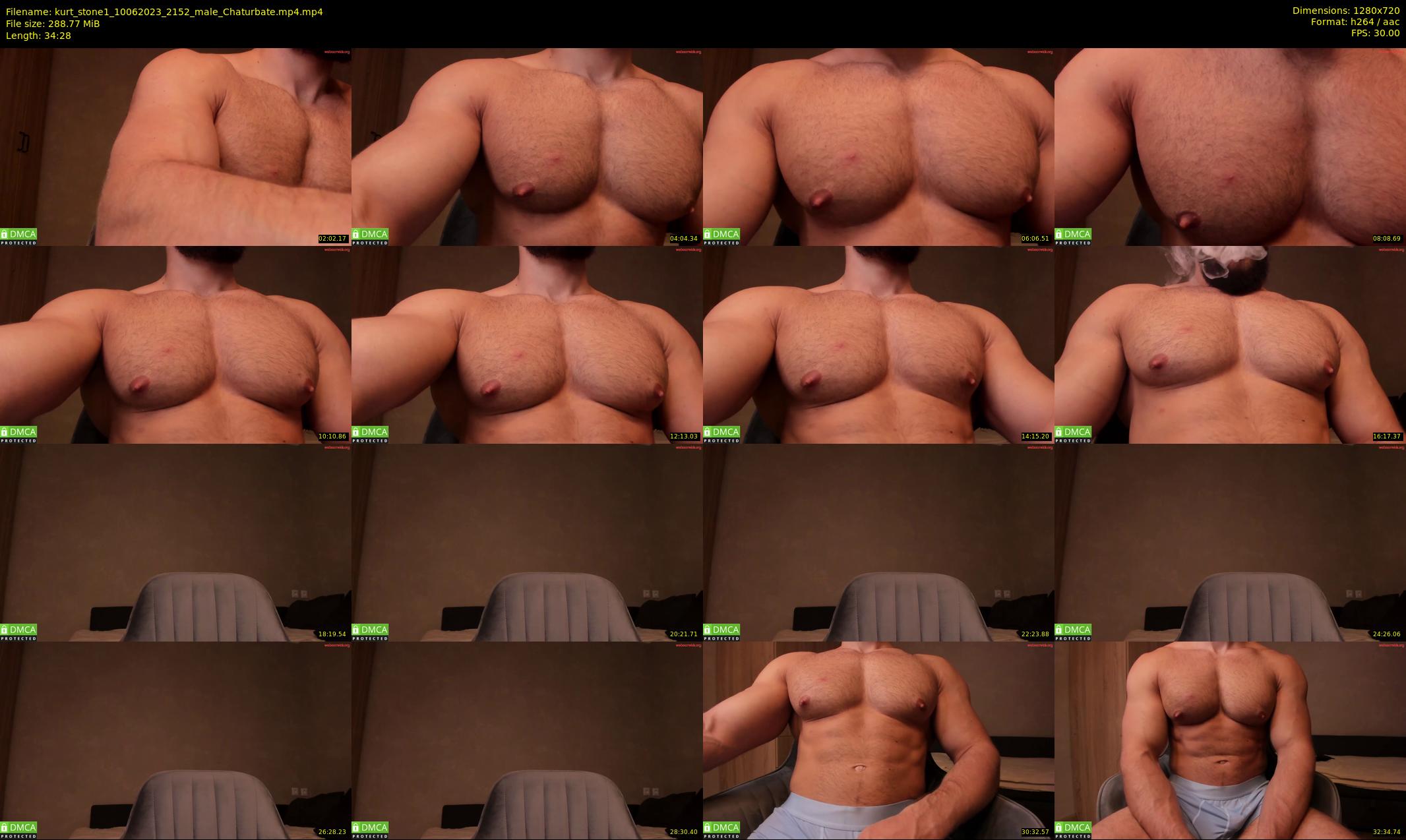 kurt_stone1 — 35 minute Chaturbate male cam show recording, 720p, Jun 10, 2023