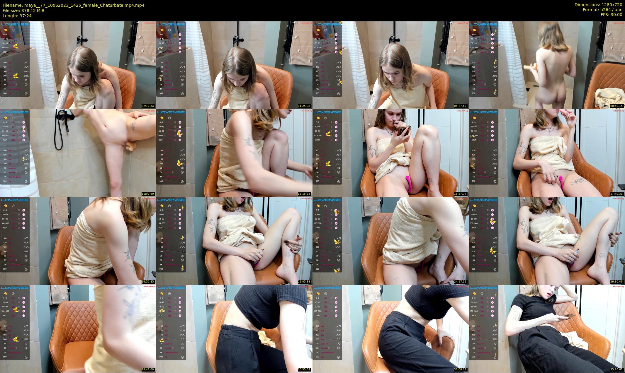 maya__77 — 38 minute Chaturbate female cam show recording, 720p, Jun 10, 2023