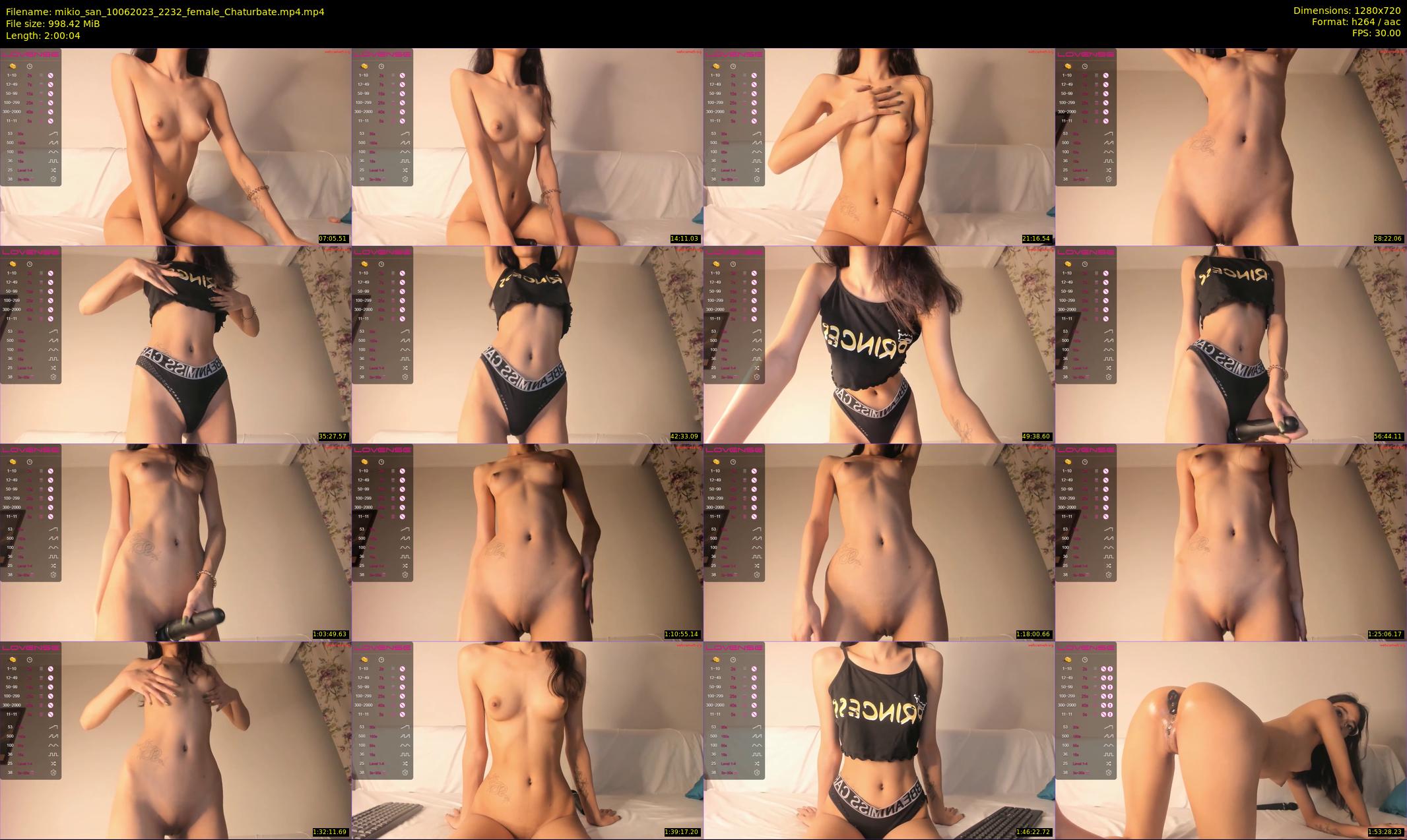 mikio_san — 121 minute Chaturbate female cam show recording, 720p, Jun 10, 2023