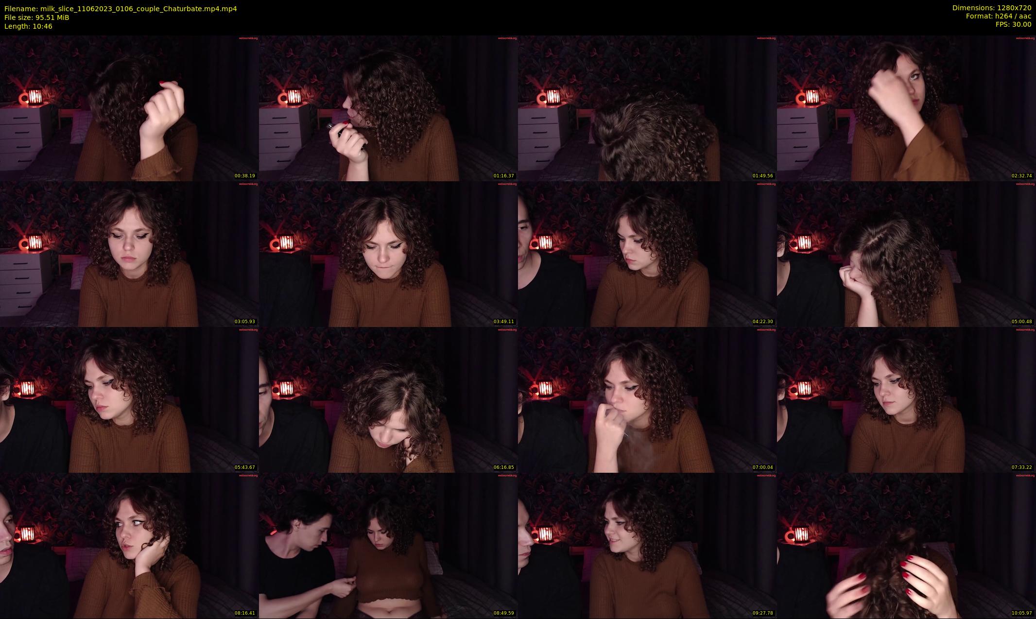 milk_slice — 11 minute Chaturbate couple cam show recording, 720p, Jun 11, 2023