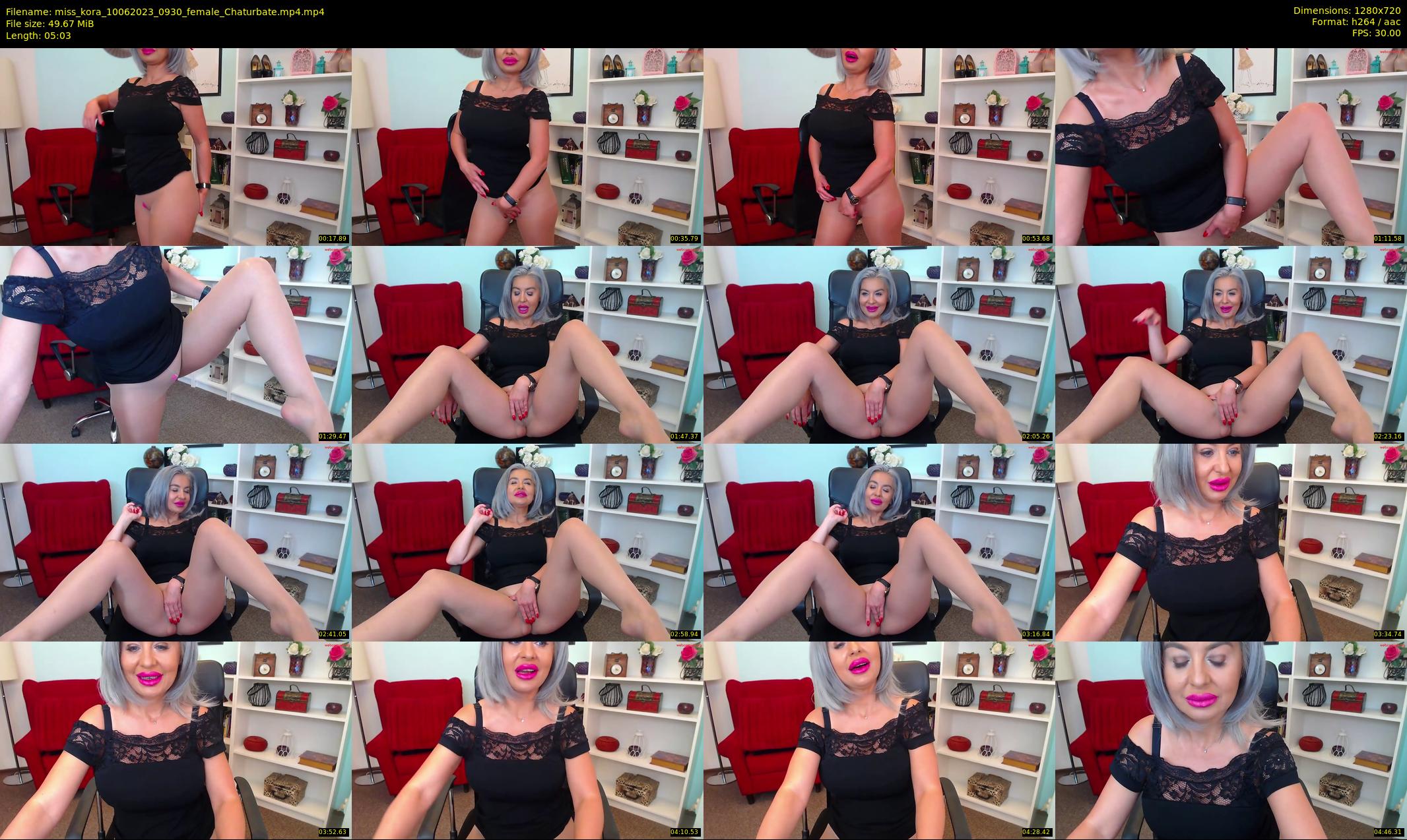 miss_kora — 6 minute Chaturbate female cam show recording, 720p, Jun 10, 2023