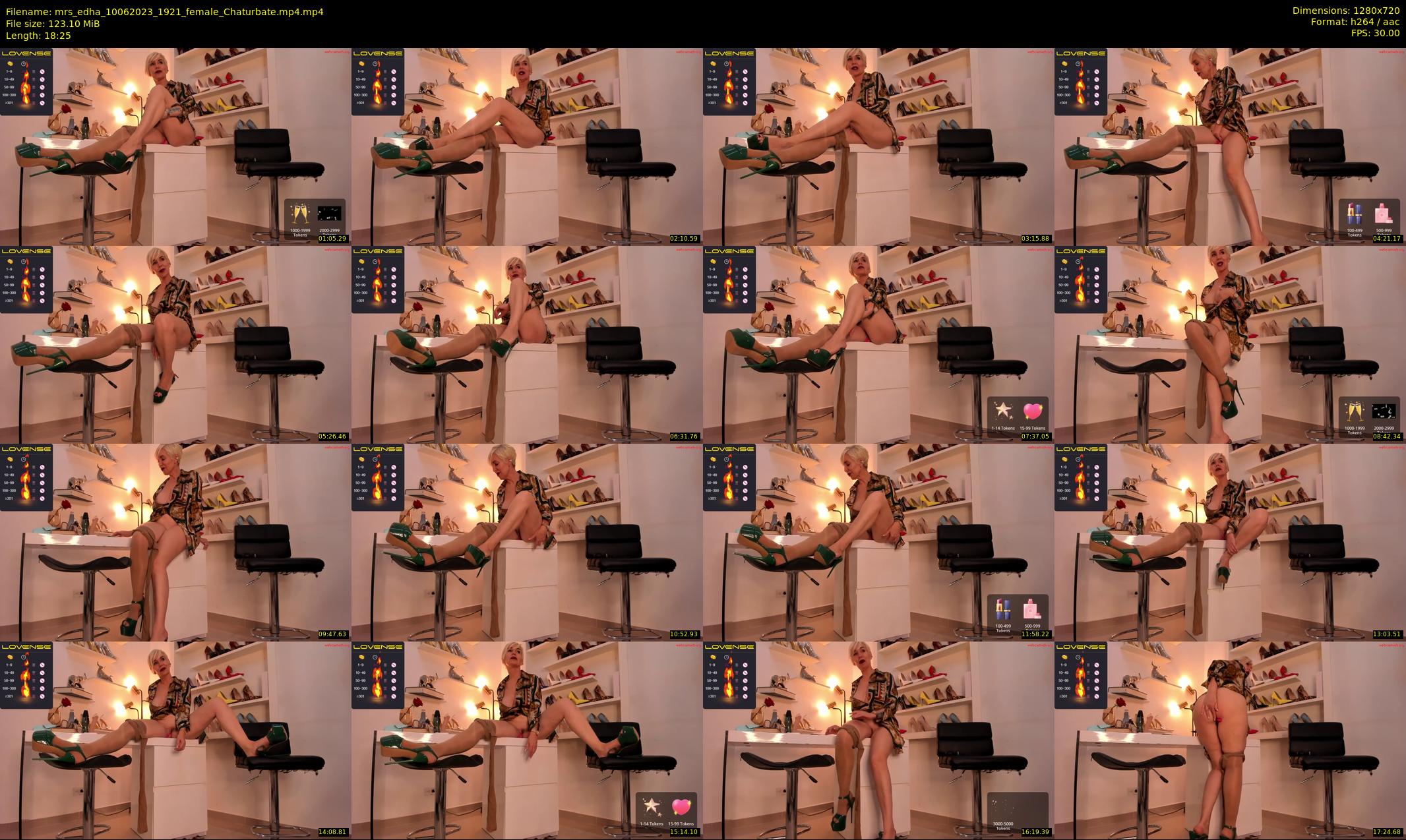 mrs_edha — 19 minute Chaturbate female cam show recording, 720p, Jun 10, 2023