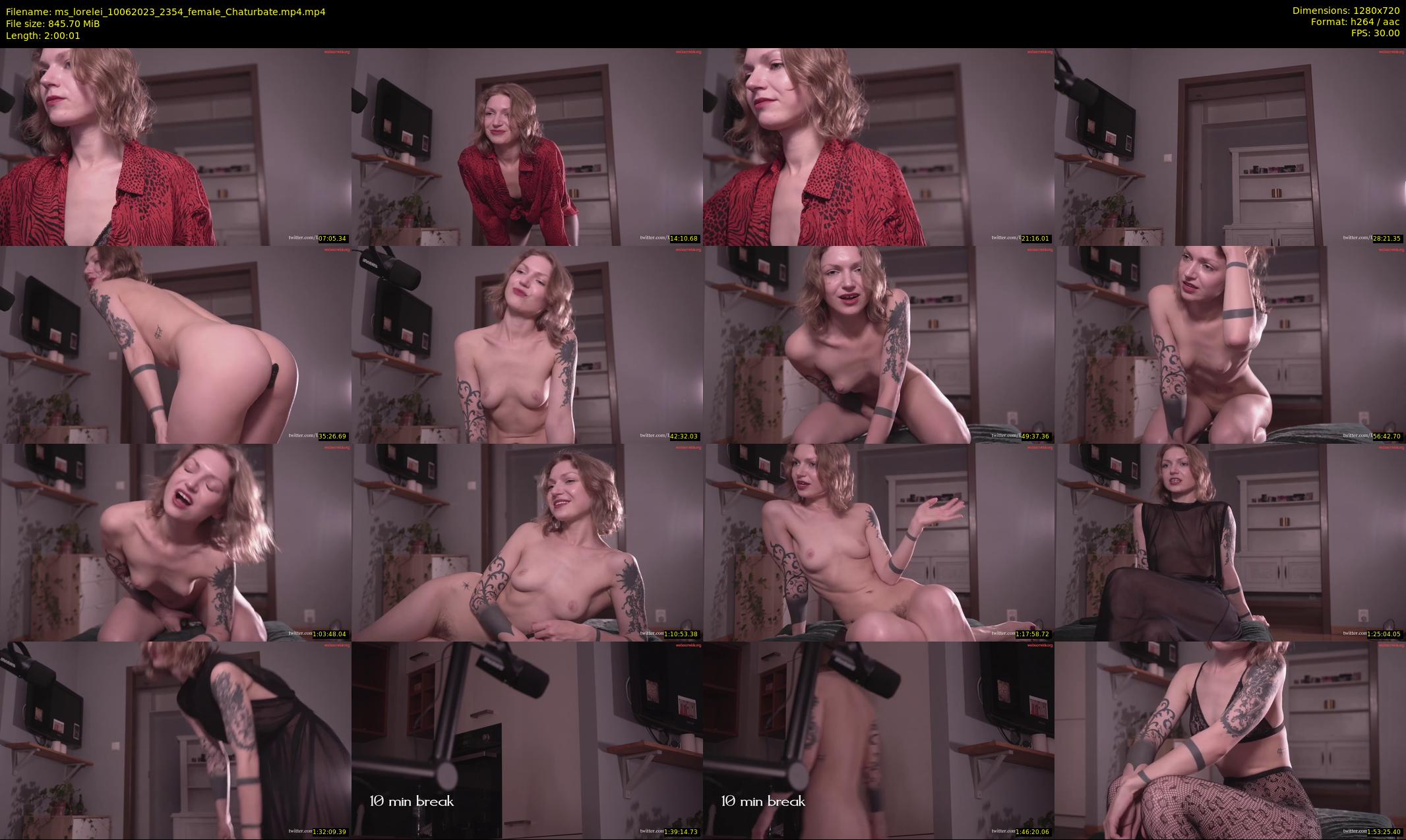 ms_lorelei — 121 minute Chaturbate female cam show recording, 720p, Jun 10, 2023
