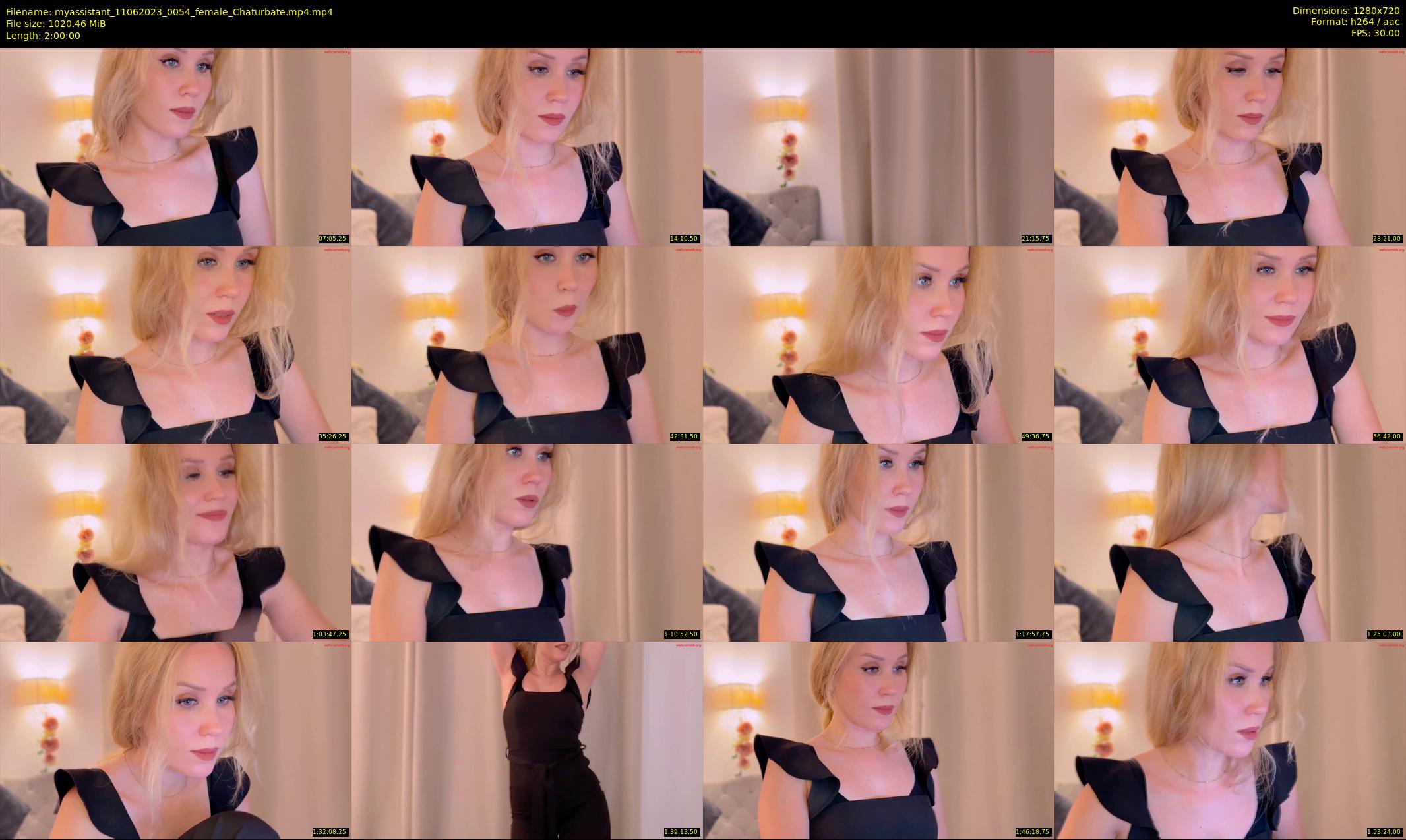 myassistant — 120 minute Chaturbate female cam show recording, 720p, Jun 11, 2023