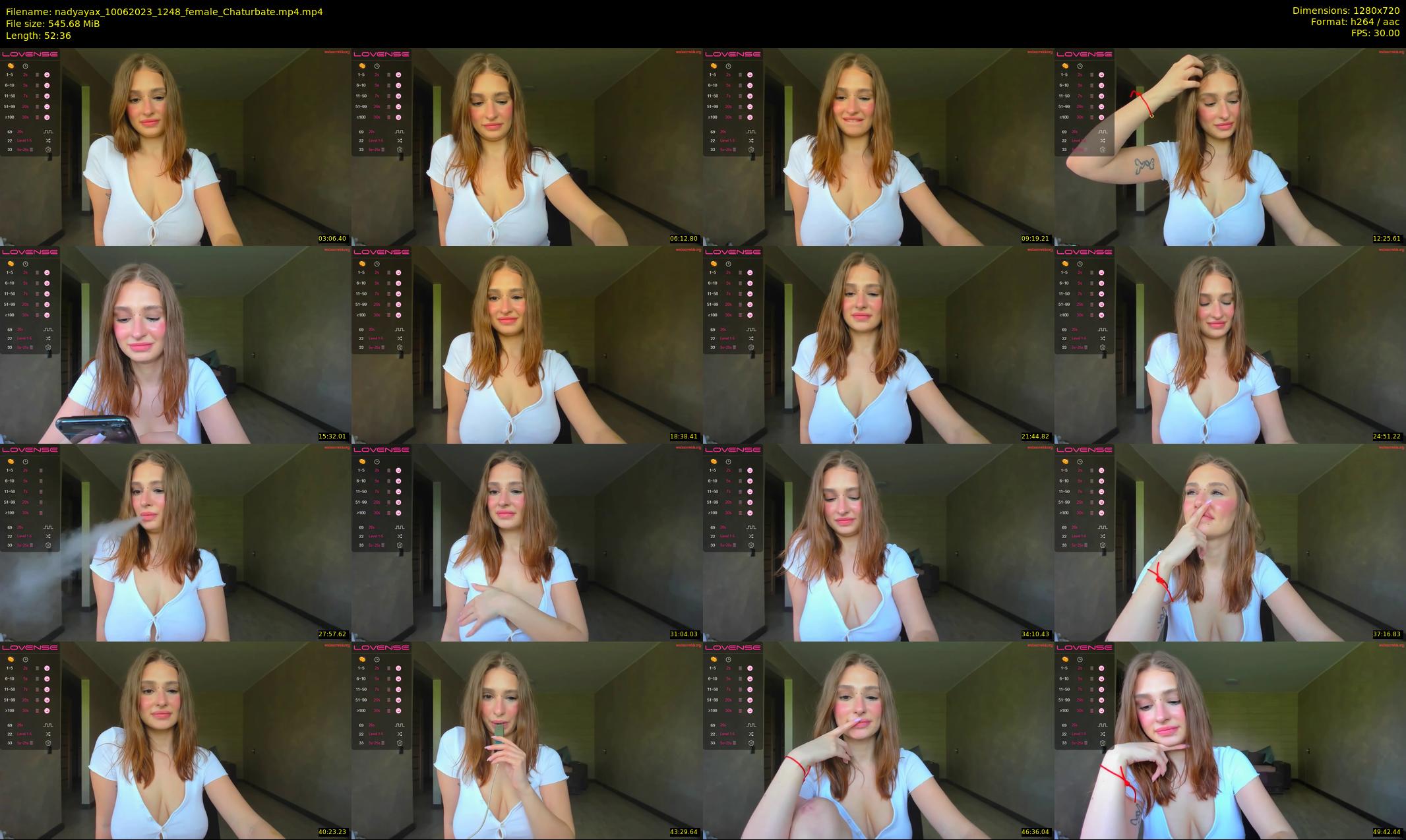 nadyayax — 53 minute Chaturbate female cam show recording, 720p, Jun 10, 2023
