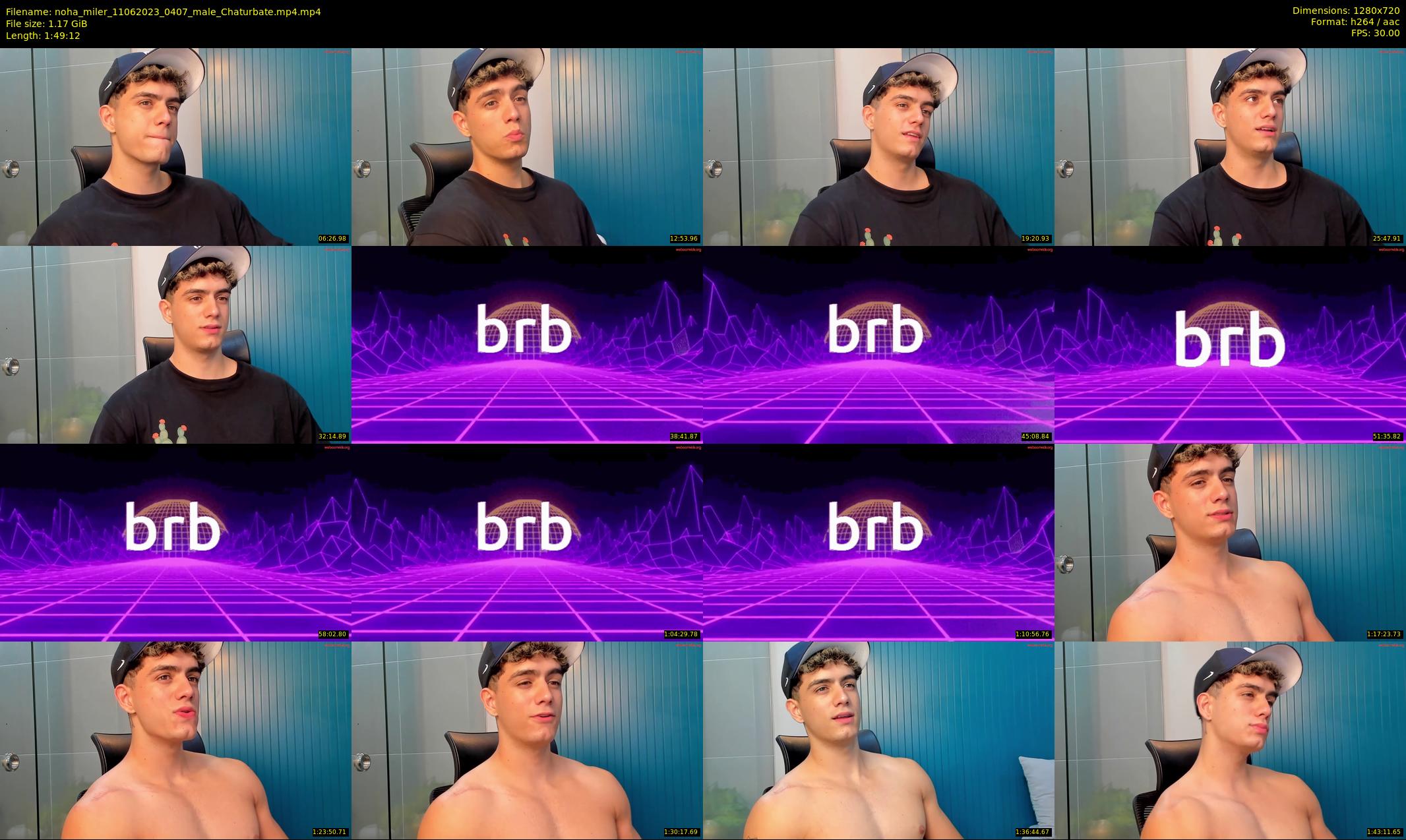 noha_miler — 110 minute Chaturbate male cam show recording, 720p, Jun 11, 2023
