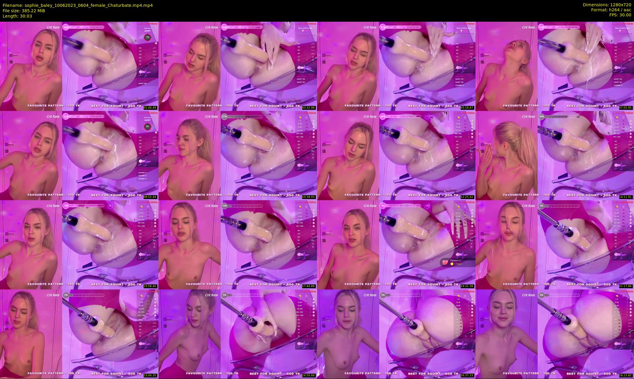 sophie_baley — 31 minute Chaturbate female cam show recording, 720p, Jun 10, 2023