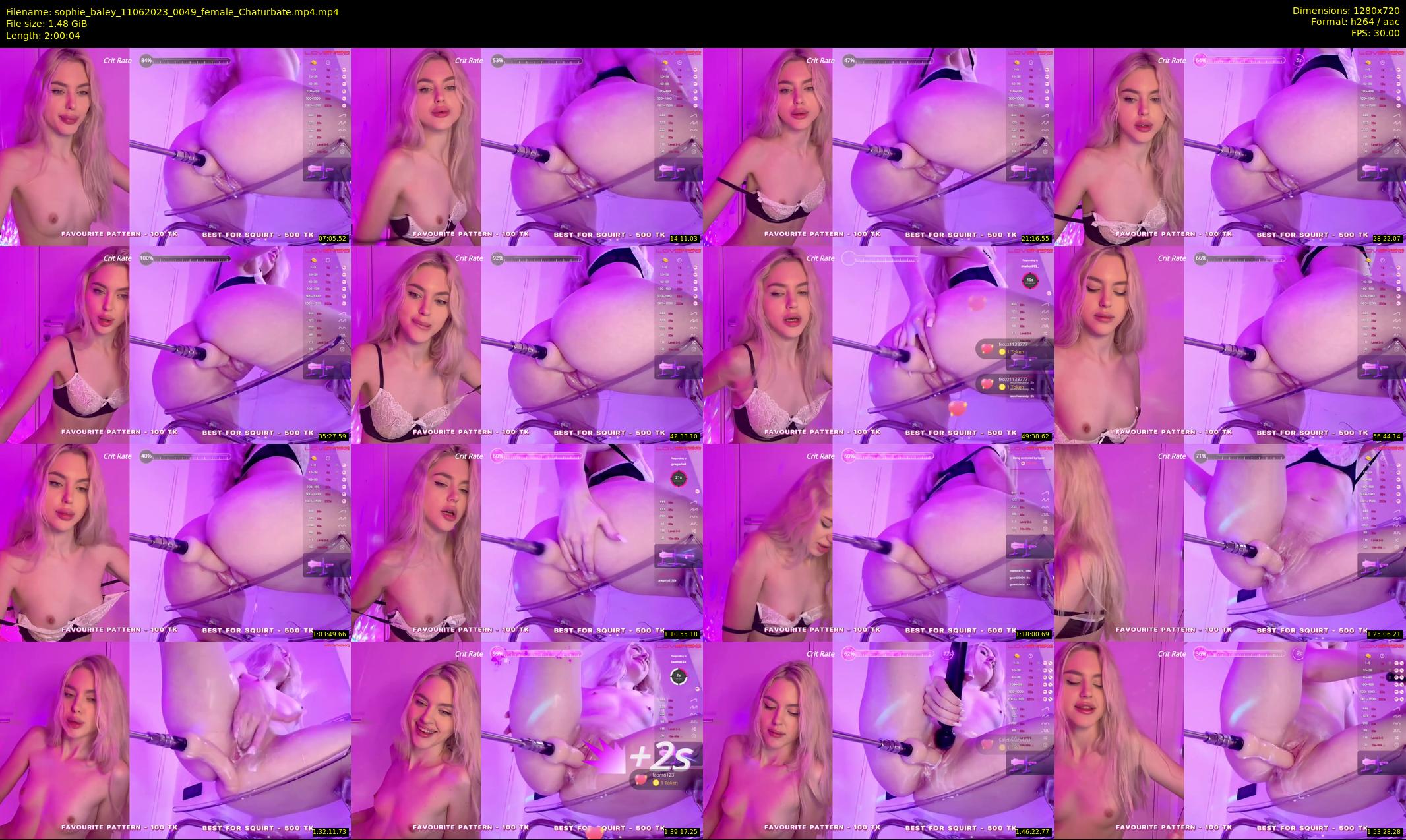 sophie_baley — 121 minute Chaturbate female cam show recording, 720p, Jun 11, 2023