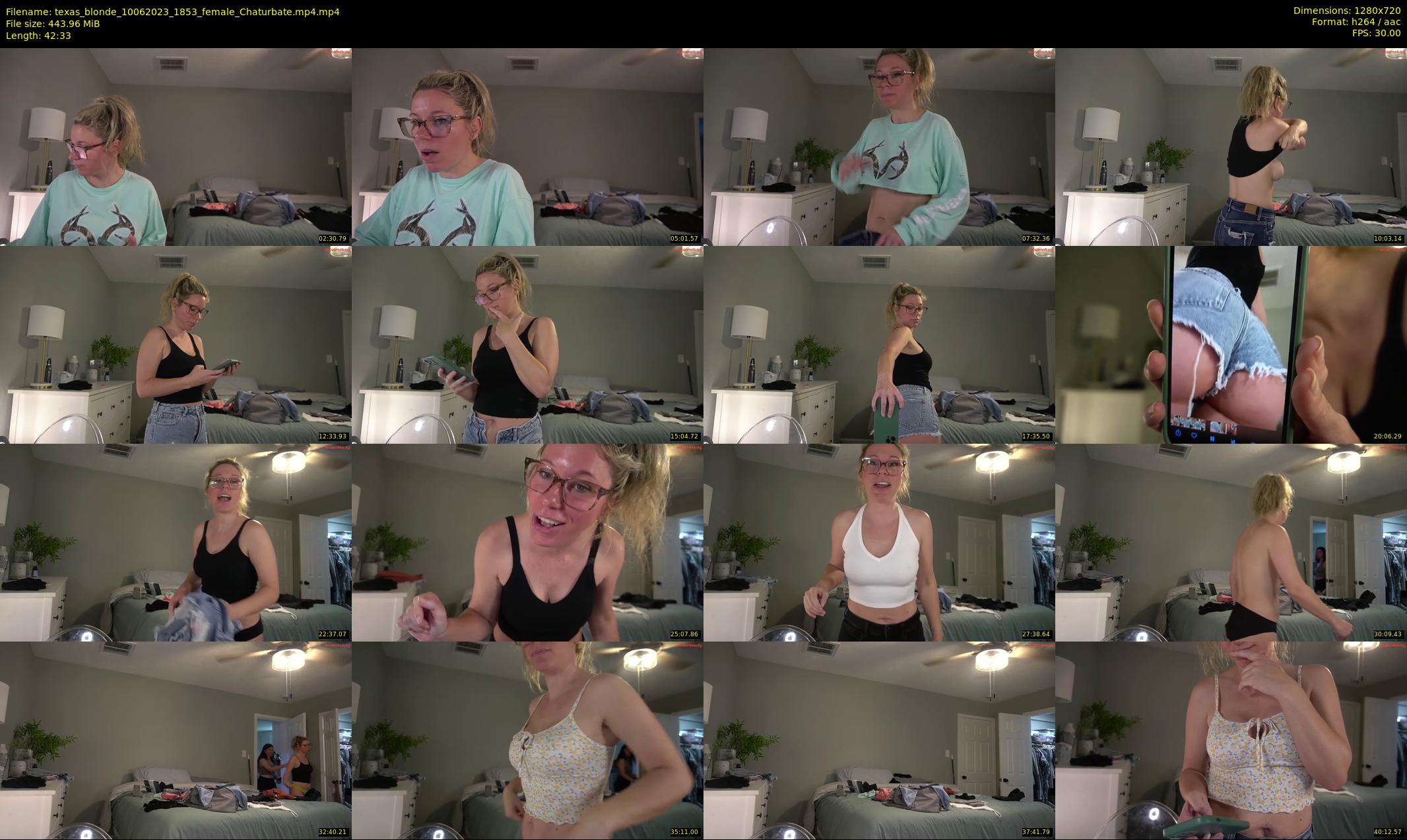 texas_blonde — 43 minute Chaturbate female cam show recording, 720p, Jun 10, 2023