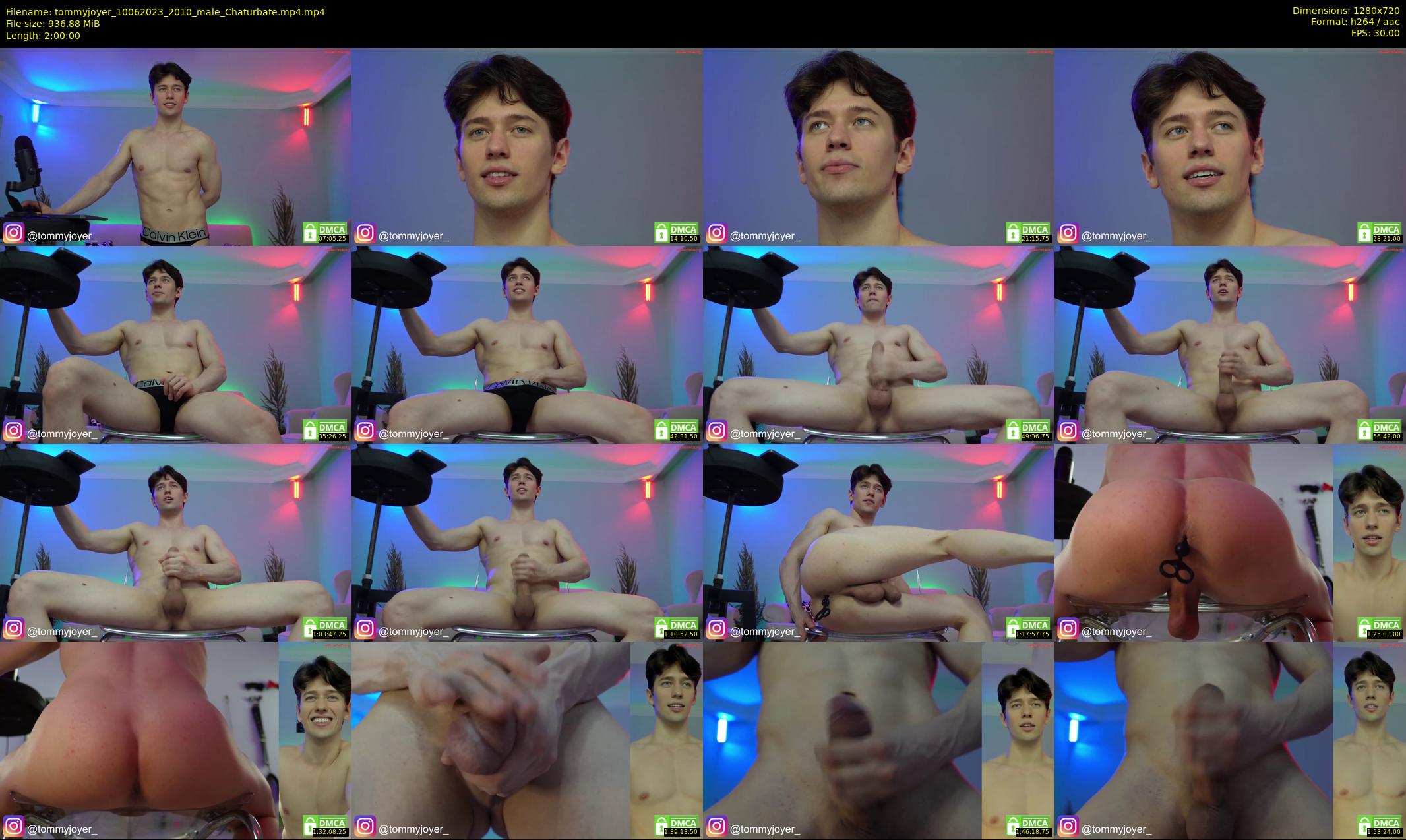 tommyjoyer — 120 minute Chaturbate male cam show recording, 720p, Jun 10, 2023