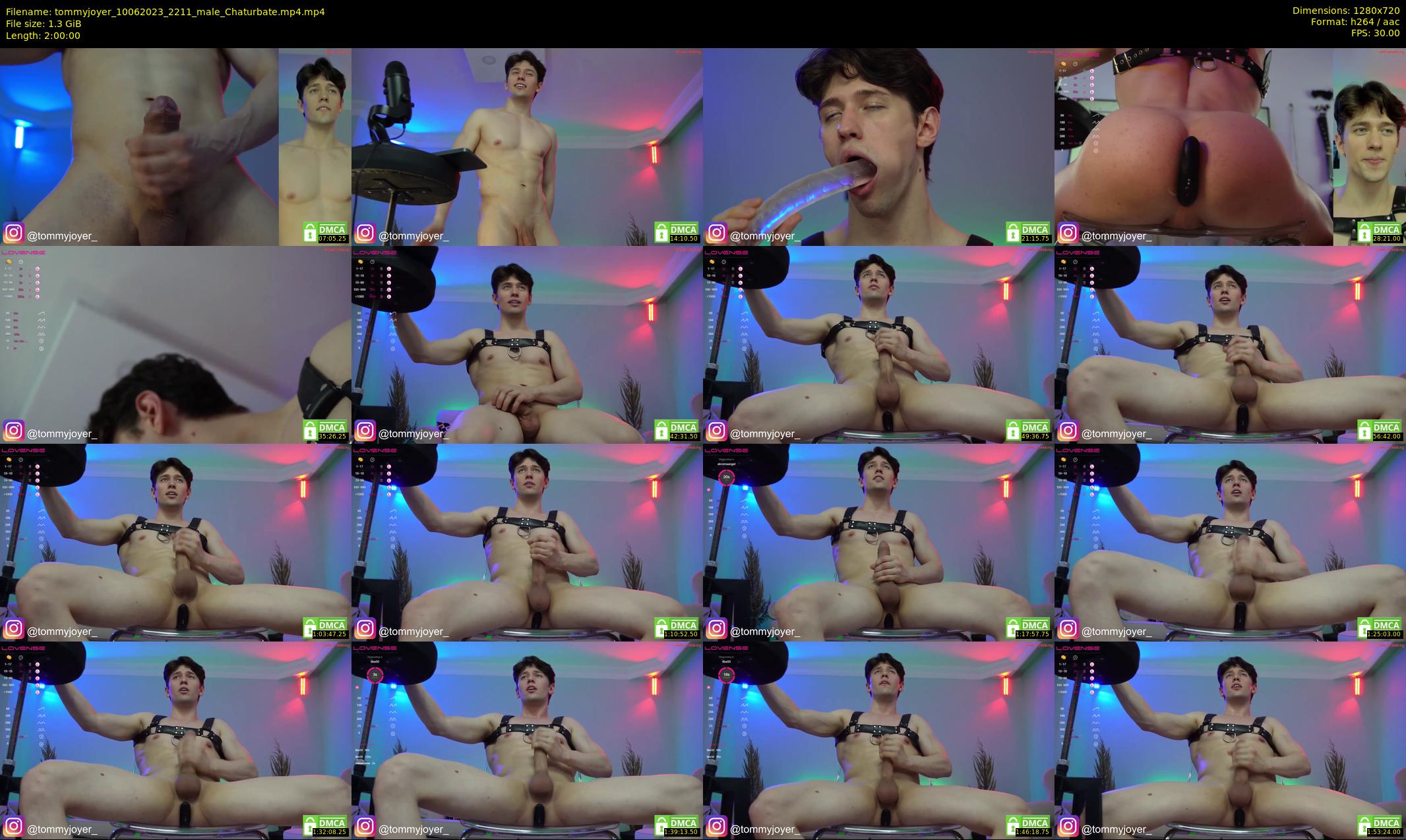 tommyjoyer — 120 minute Chaturbate male cam show recording, 720p, Jun 10, 2023