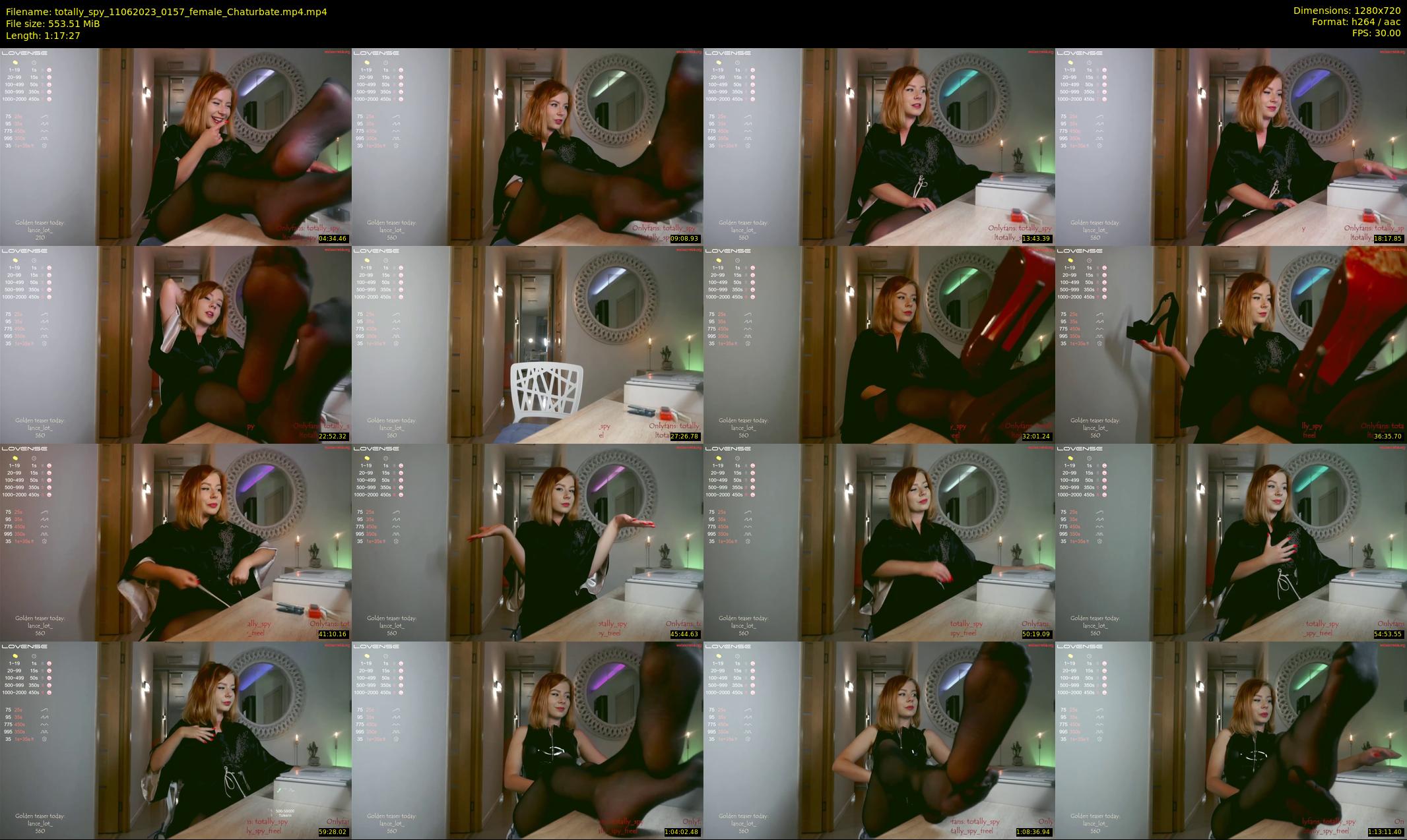 totally_spy — 78 minute Chaturbate female cam show recording, 720p, Jun 11, 2023