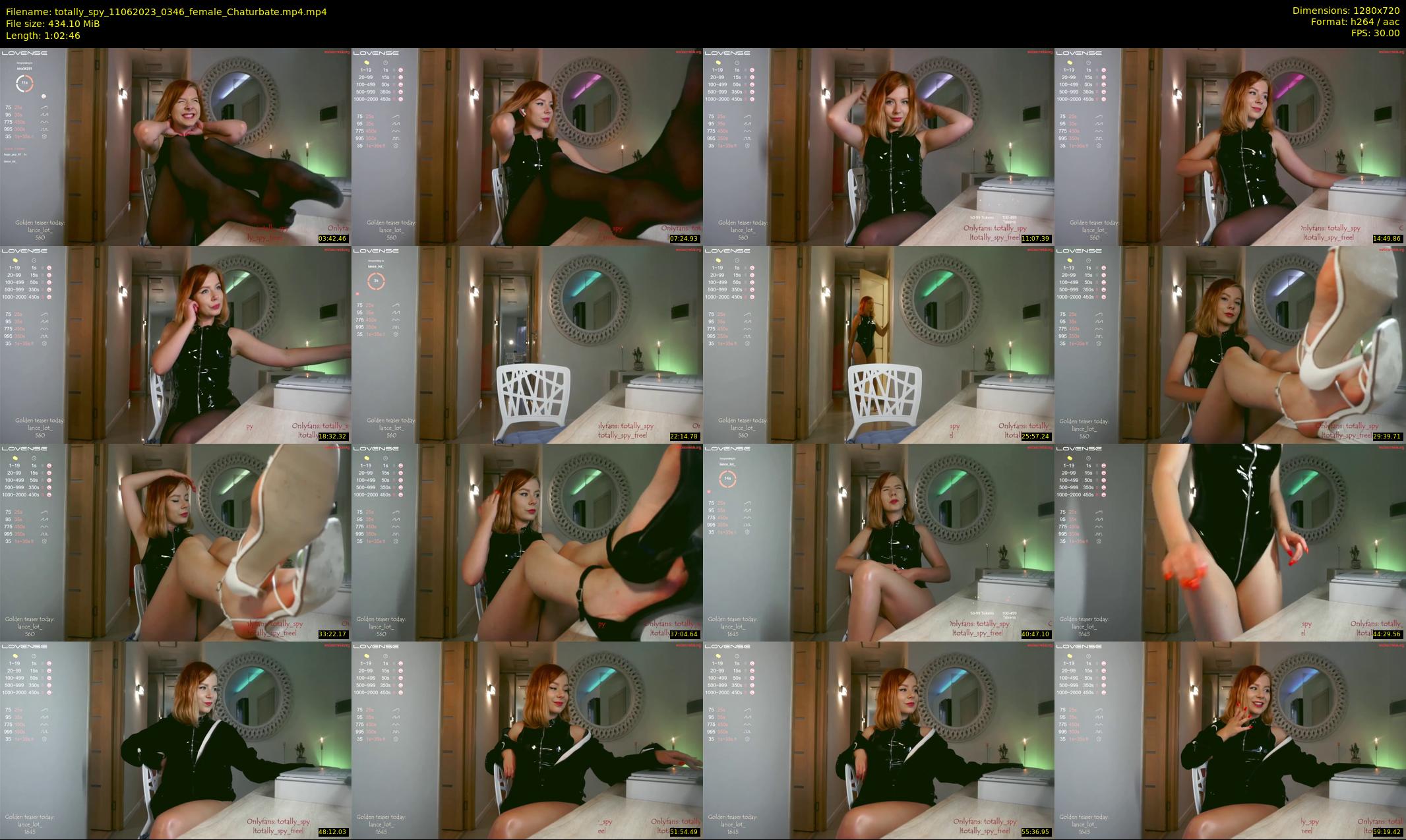 totally_spy — 63 minute Chaturbate female cam show recording, 720p, Jun 11, 2023
