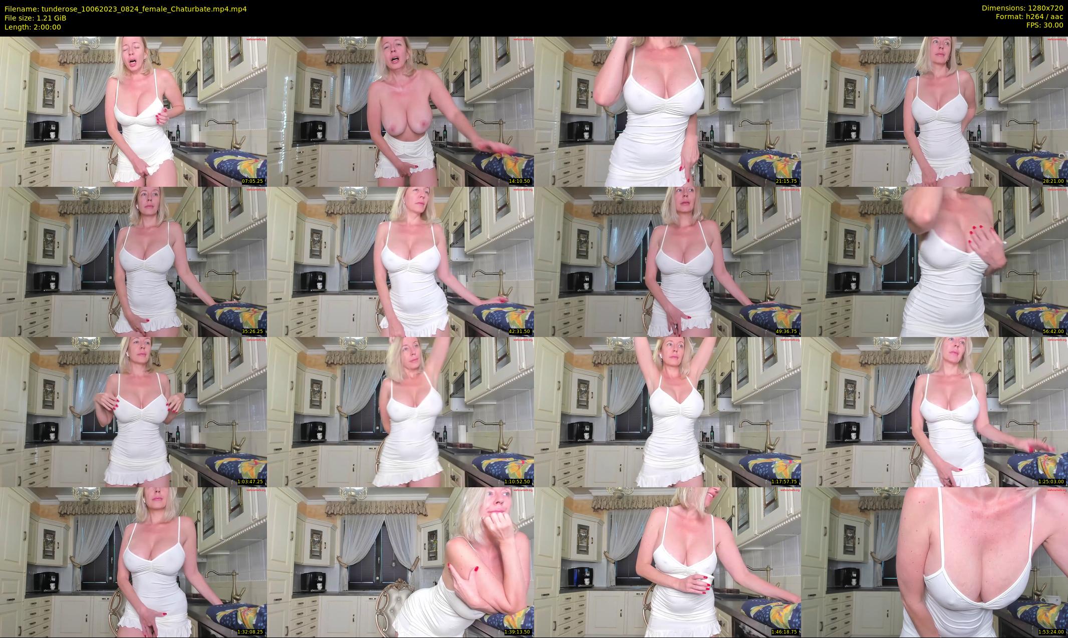 tunderose — 120 minute Chaturbate female cam show recording, 720p, Jun 10, 2023