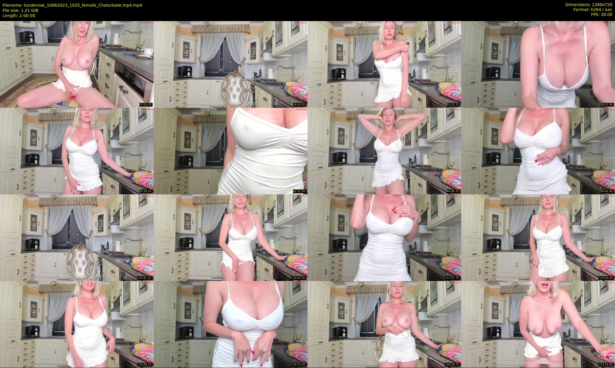 tunderose — 120 minute Chaturbate female cam show recording, 720p, Jun 10, 2023