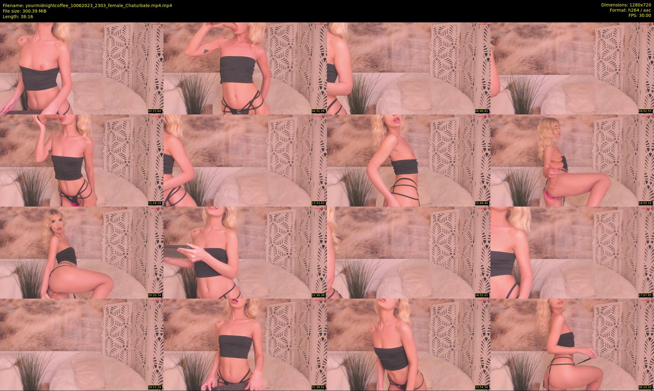 yourmidnightcoffee — 39 minute Chaturbate female cam show recording, 720p, Jun 10, 2023