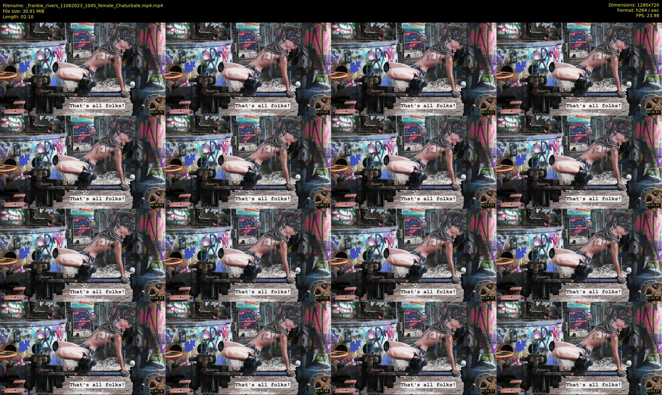 _frankie_rivers — 3 minute Chaturbate female cam show recording, 720p, Jun 11, 2023
