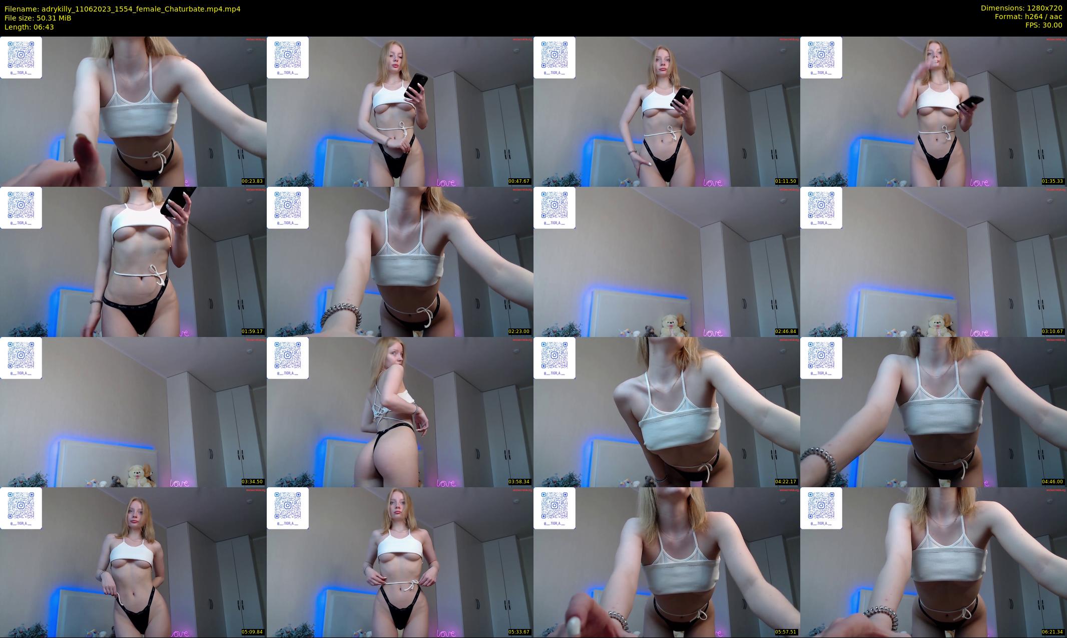 adrykilly — 7 minute Chaturbate female cam show recording, 720p, Jun 11, 2023